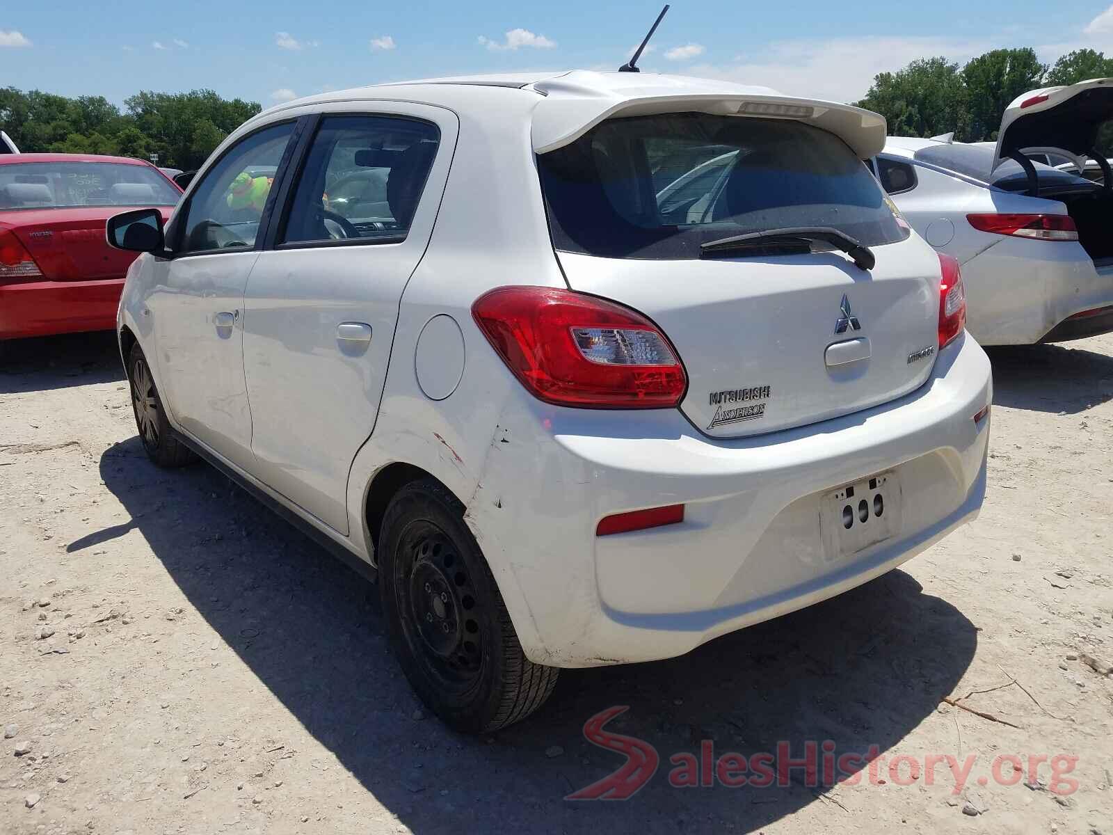 ML32A3HJ1HH002165 2017 MITSUBISHI MIRAGE