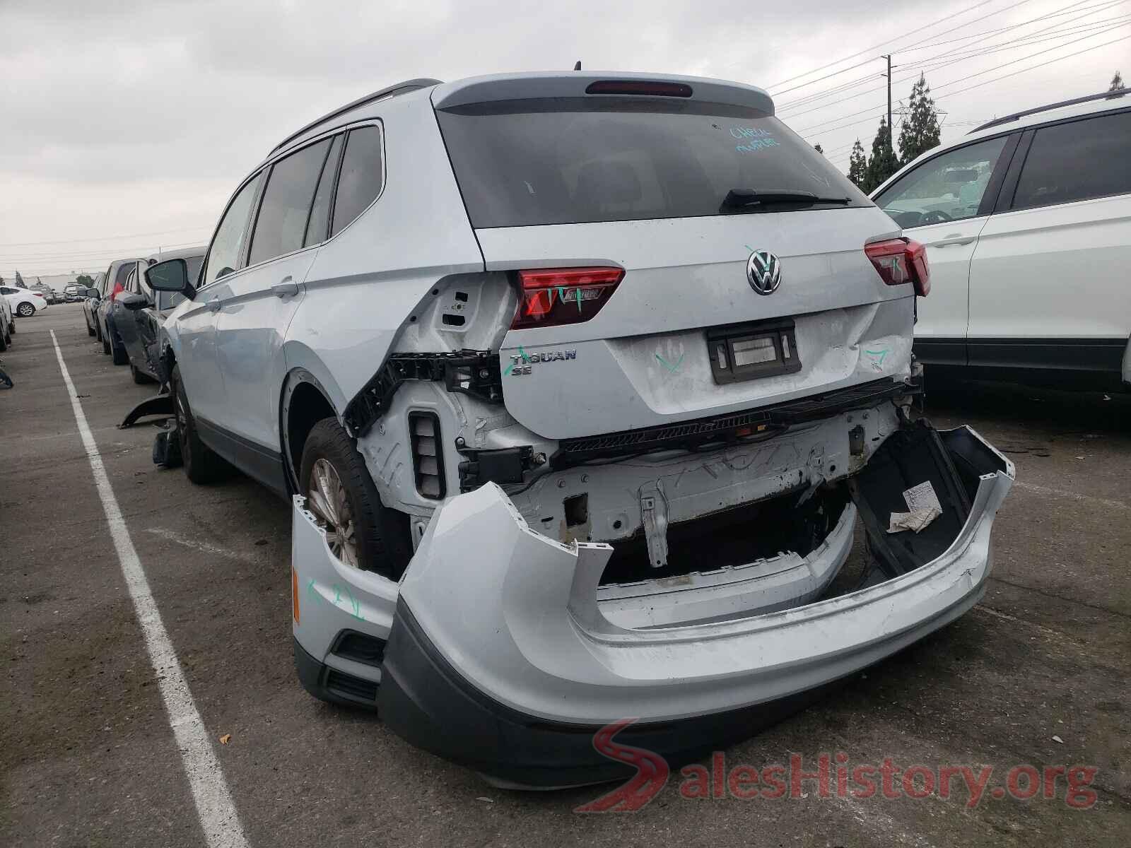 3VV3B7AX6KM025210 2019 VOLKSWAGEN TIGUAN