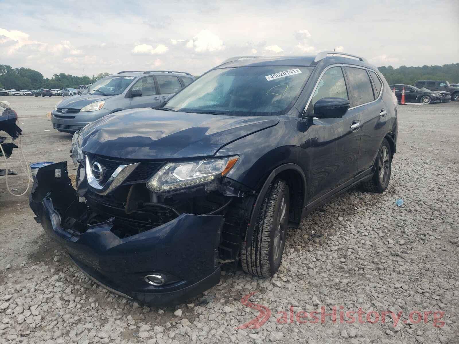 5N1AT2MV6GC864391 2016 NISSAN ROGUE