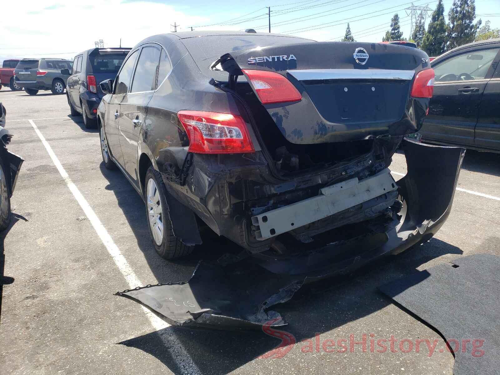 3N1AB7AP7HY295685 2017 NISSAN SENTRA