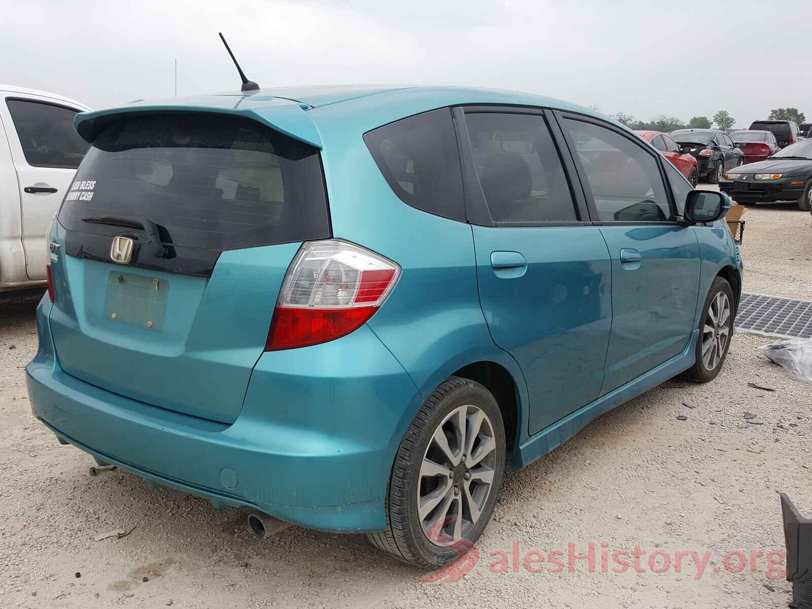 JHMGE8H55CC027307 2012 HONDA FIT