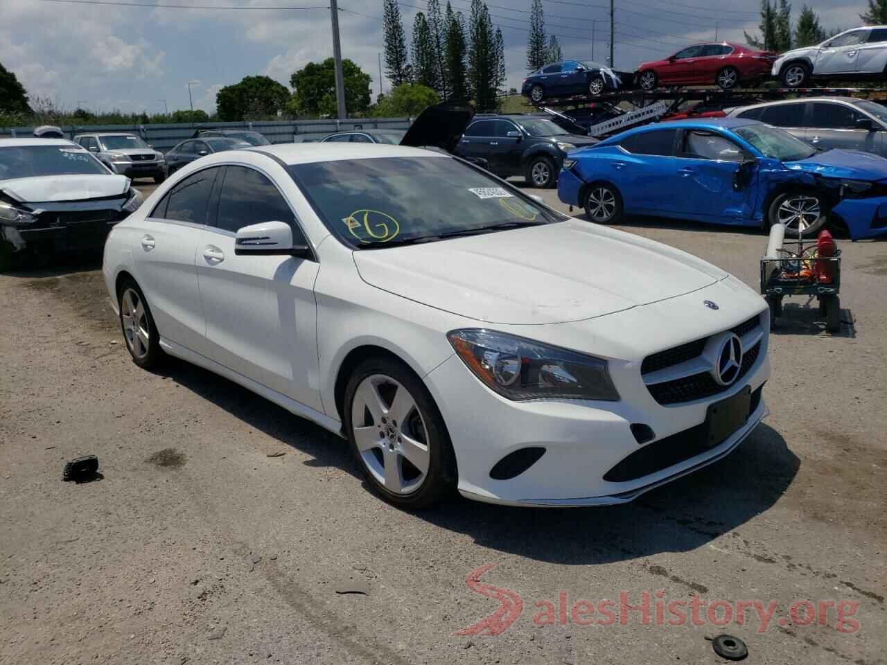 WDDSJ4EB8JN678142 2018 MERCEDES-BENZ CLA-CLASS