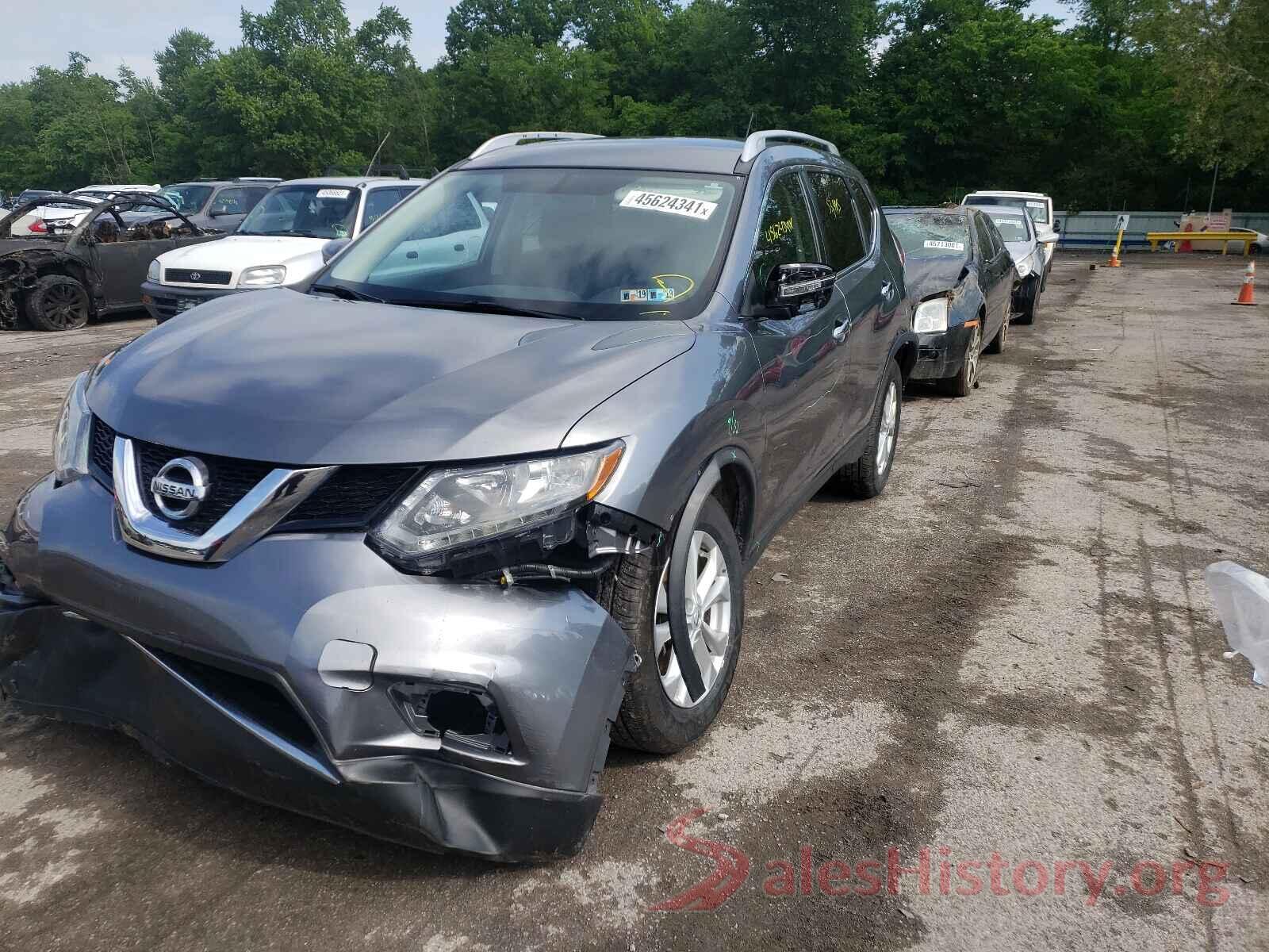 KNMAT2MV8GP698419 2016 NISSAN ROGUE