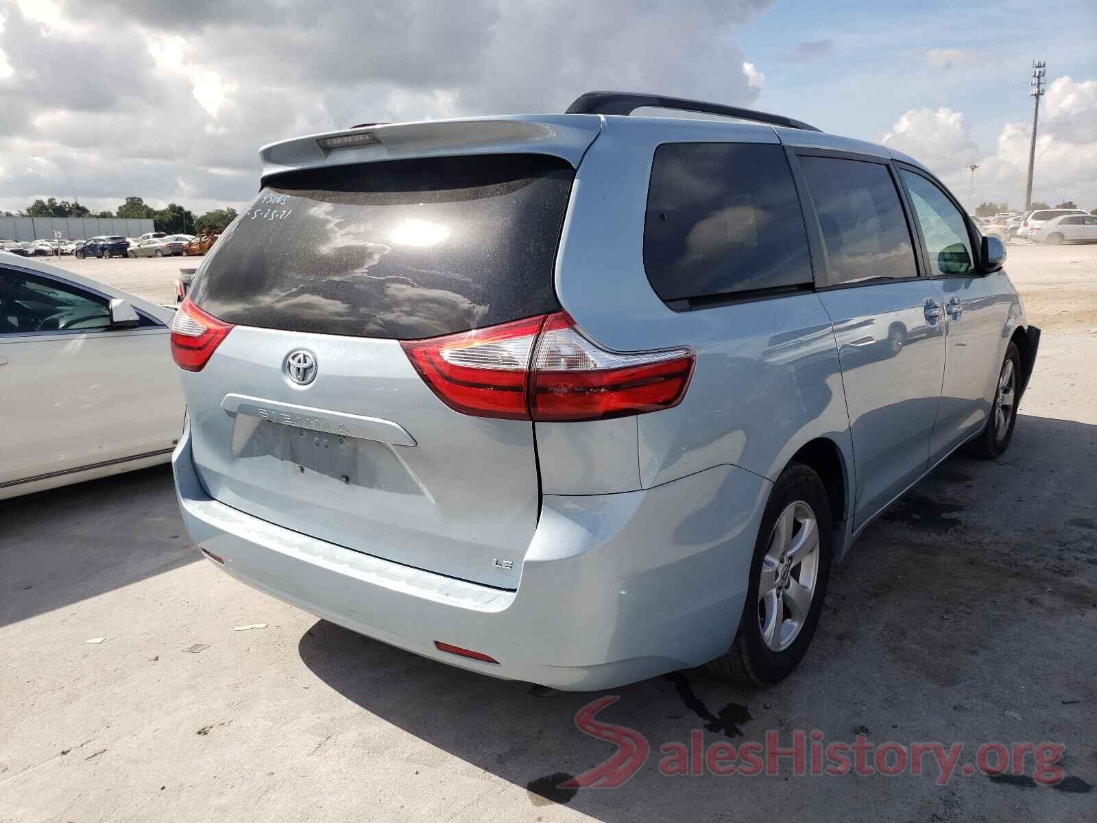 5TDKZ3DC0HS896216 2017 TOYOTA SIENNA