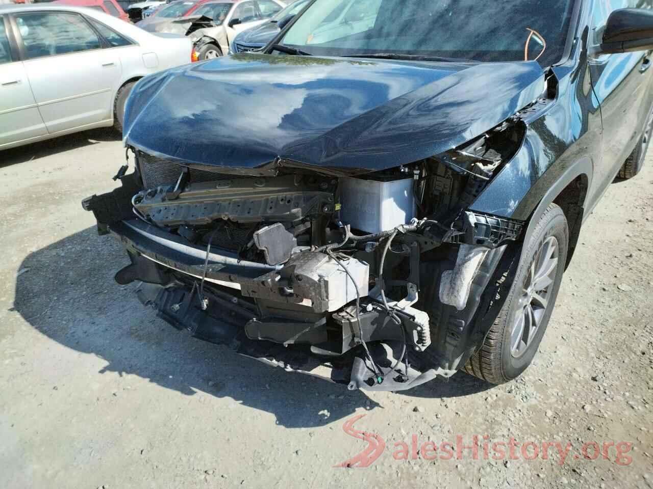 5TDJZRFH8KS576639 2019 TOYOTA HIGHLANDER