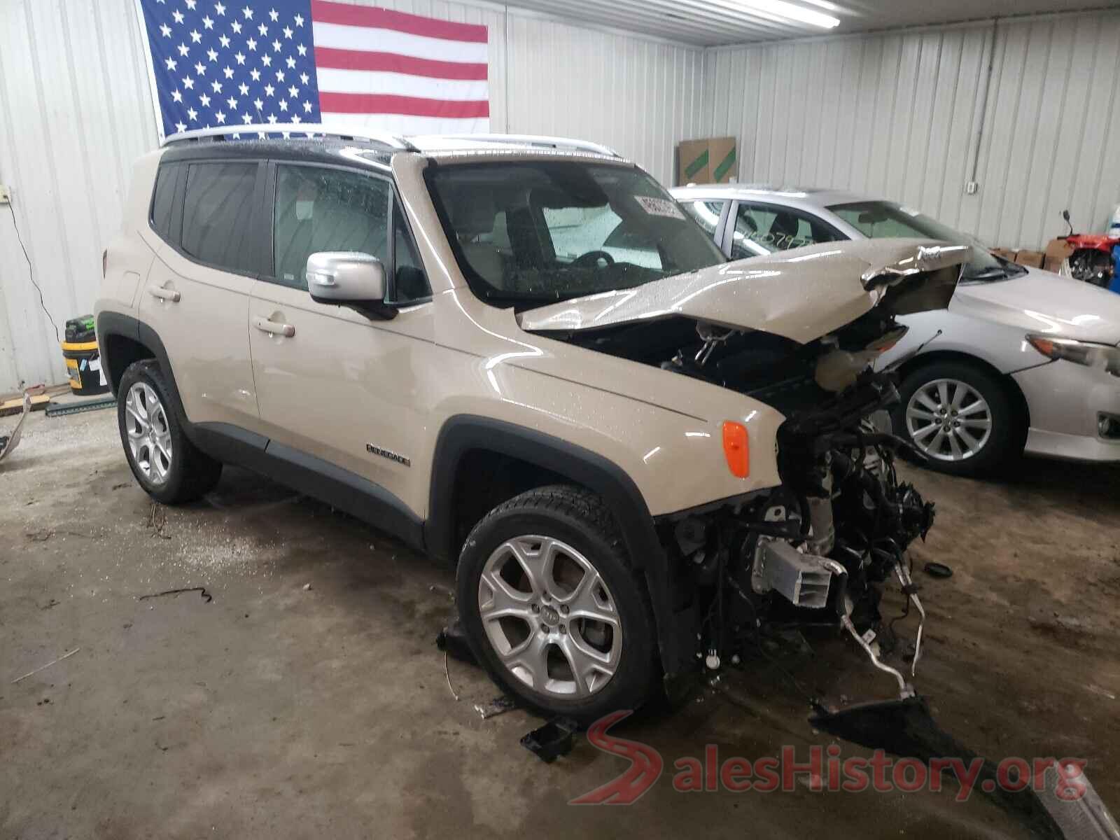 ZACCJBDT9GPC76157 2016 JEEP RENEGADE