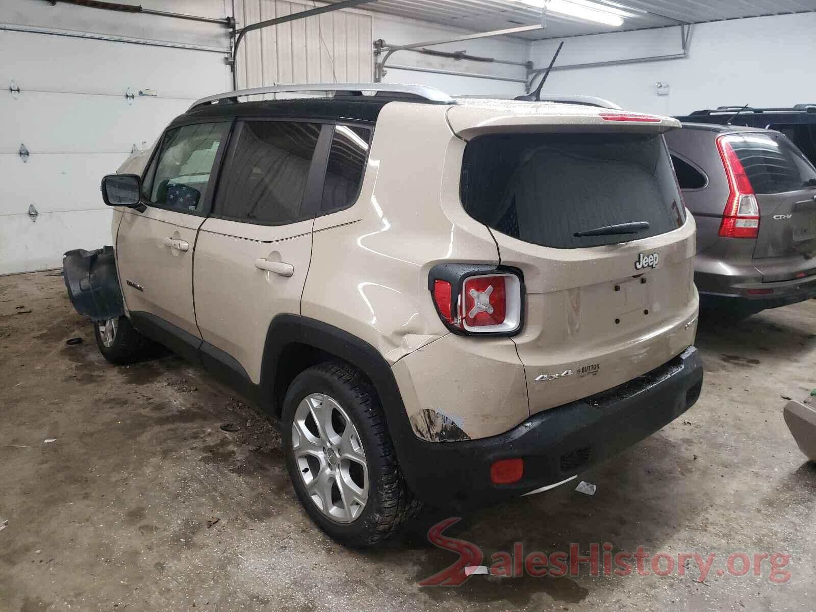 ZACCJBDT9GPC76157 2016 JEEP RENEGADE