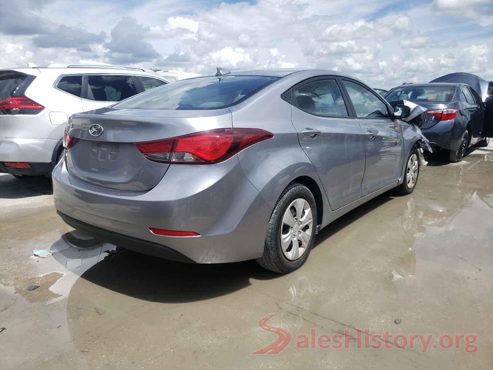 5NPDH4AE2GH741033 2016 HYUNDAI ELANTRA