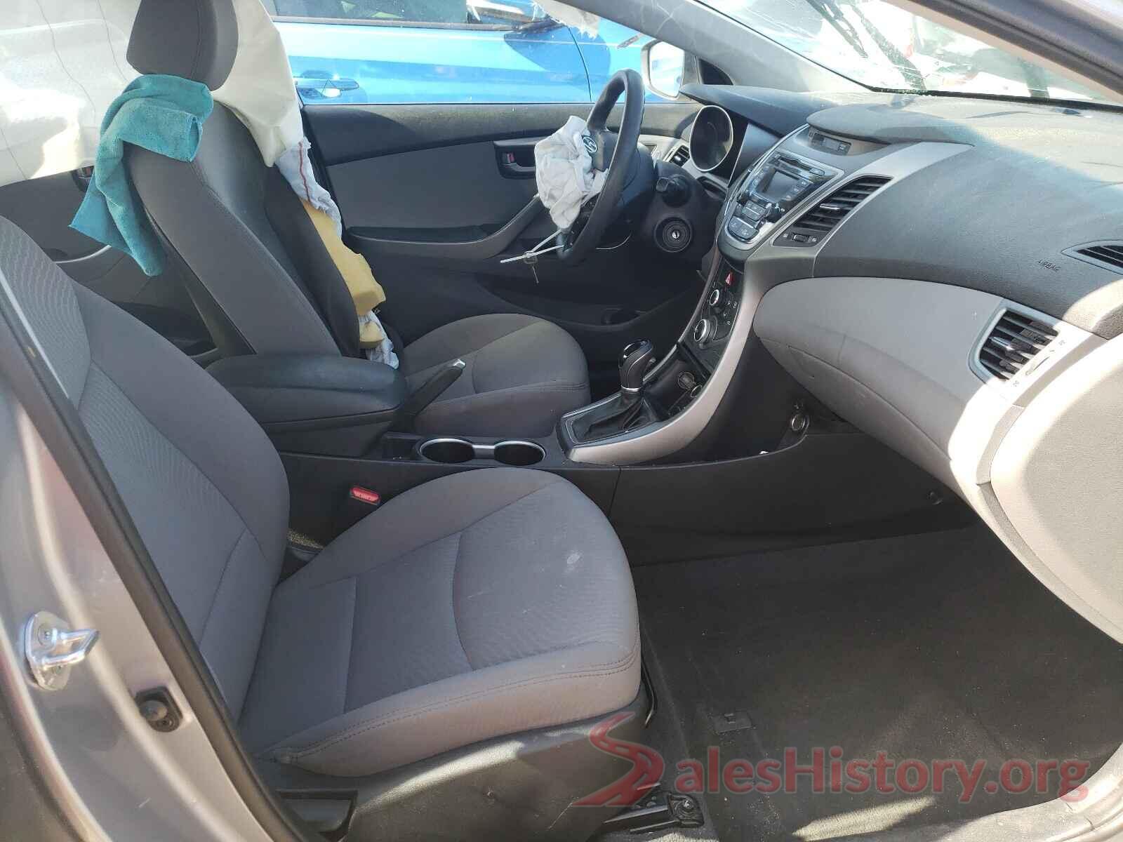 5NPDH4AE2GH741033 2016 HYUNDAI ELANTRA