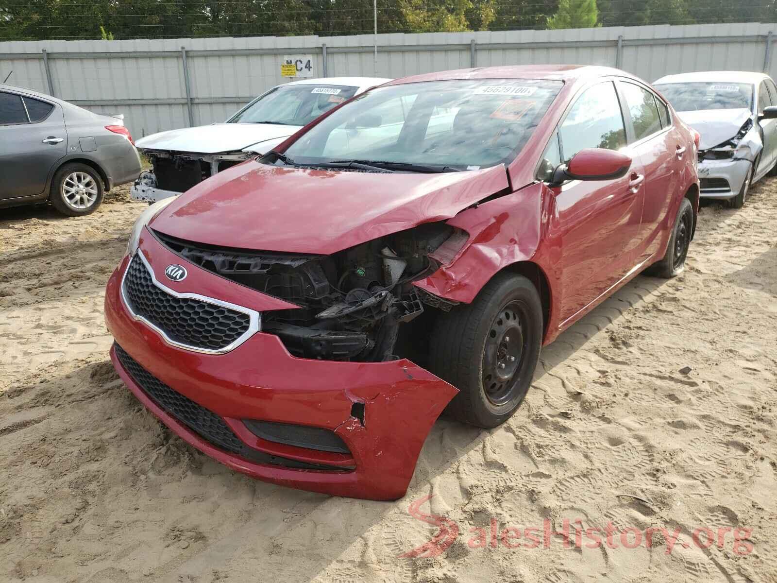 KNAFK4A62G5471544 2016 KIA FORTE