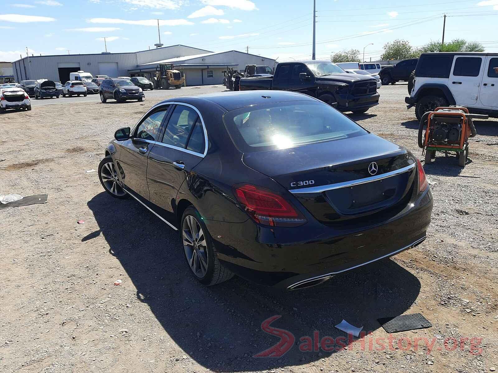 55SWF8DB4KU286456 2019 MERCEDES-BENZ C CLASS