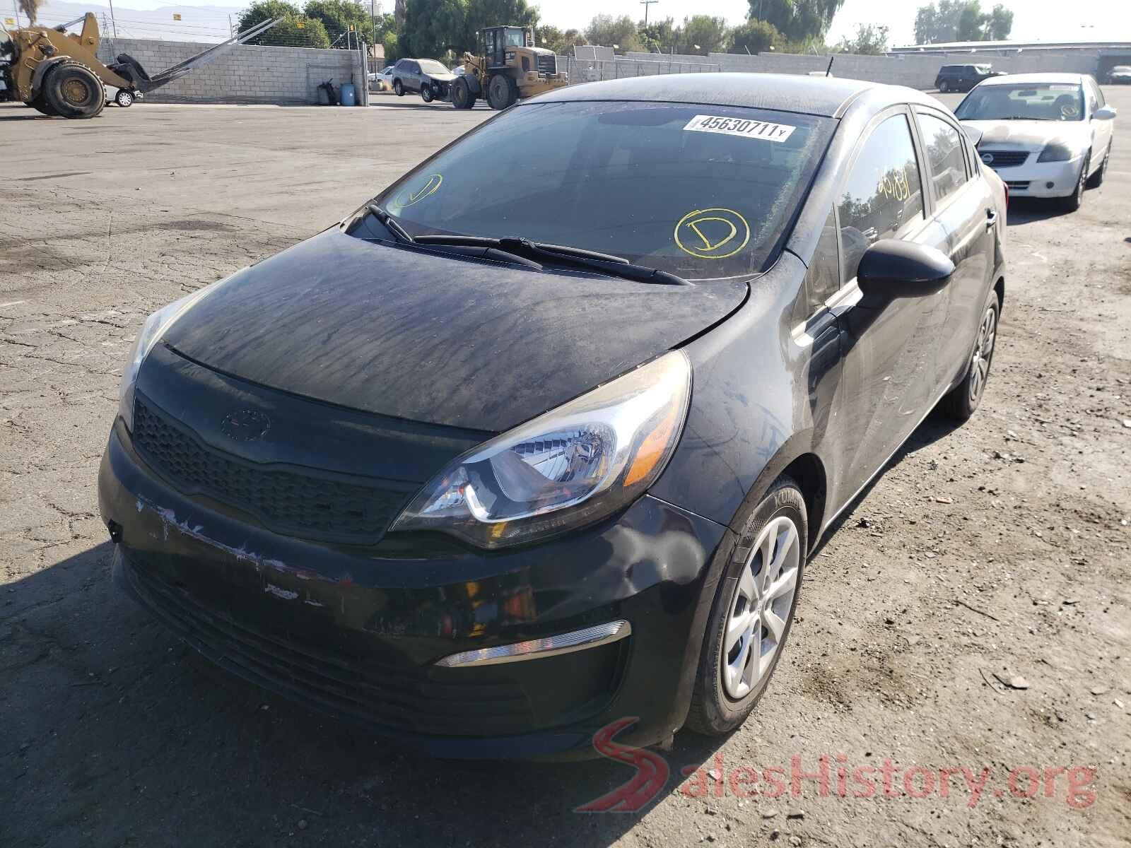 KNADM4A38H6036806 2017 KIA RIO