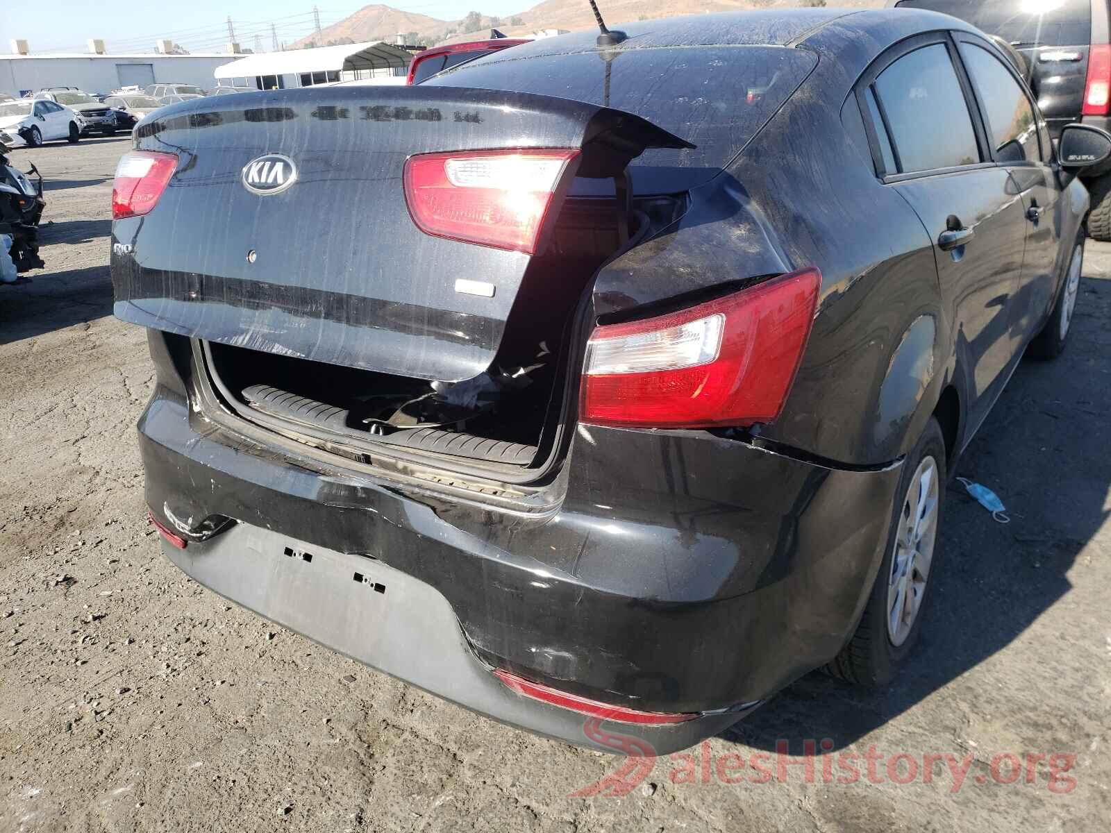 KNADM4A38H6036806 2017 KIA RIO