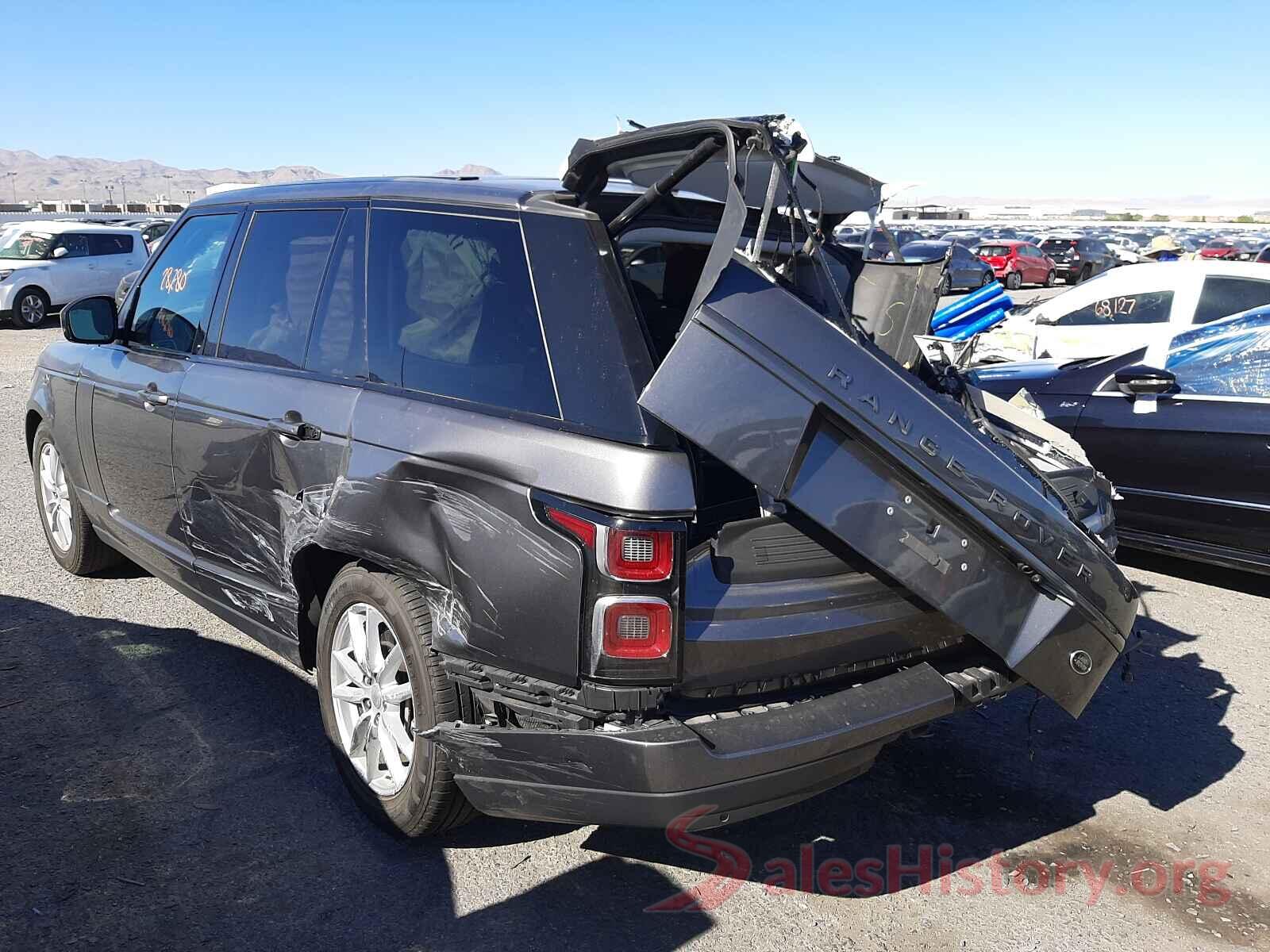 SALGR2RV7KA542684 2019 LAND ROVER RANGEROVER