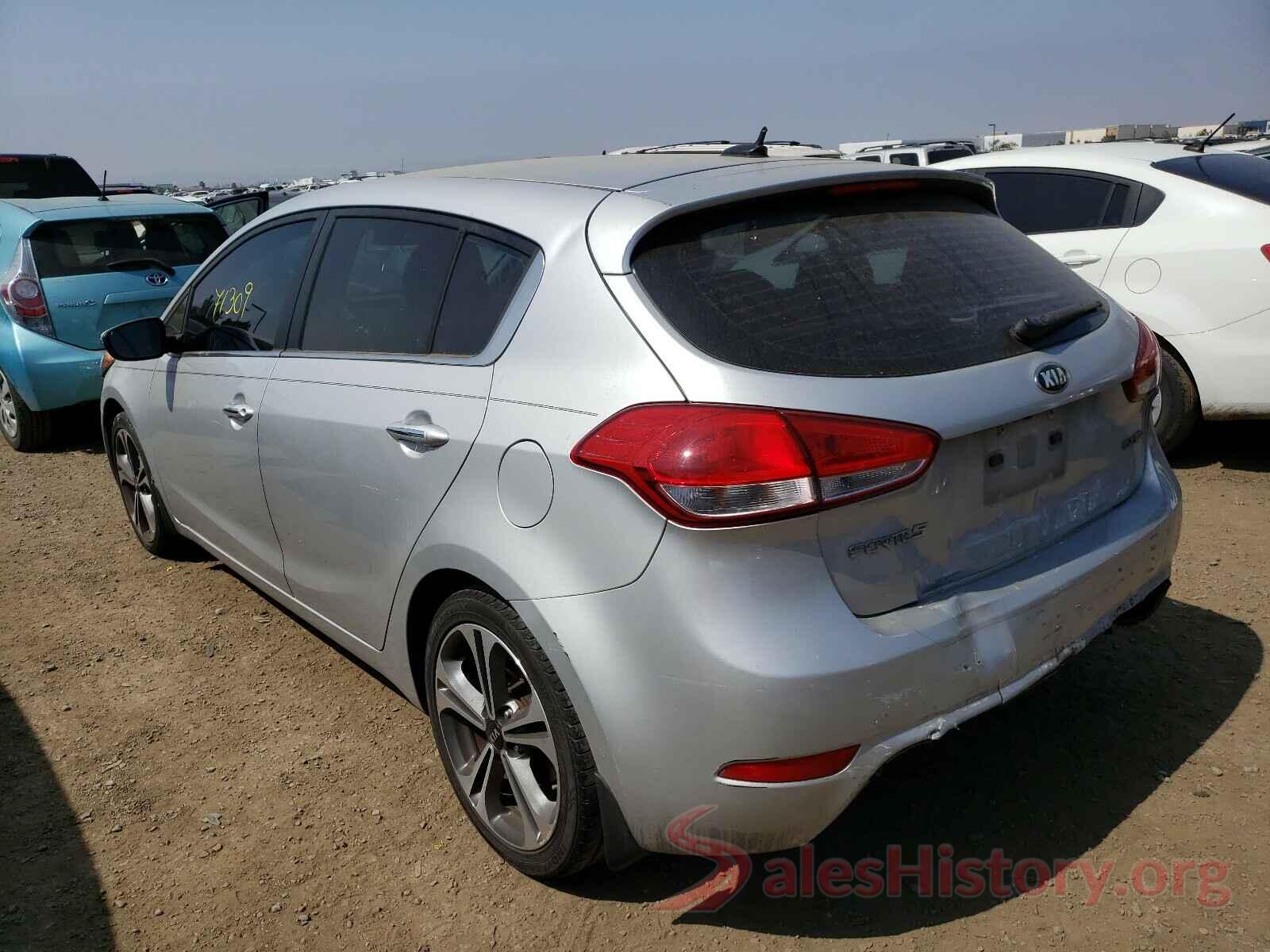 KNAFX5A82G5507127 2016 KIA FORTE