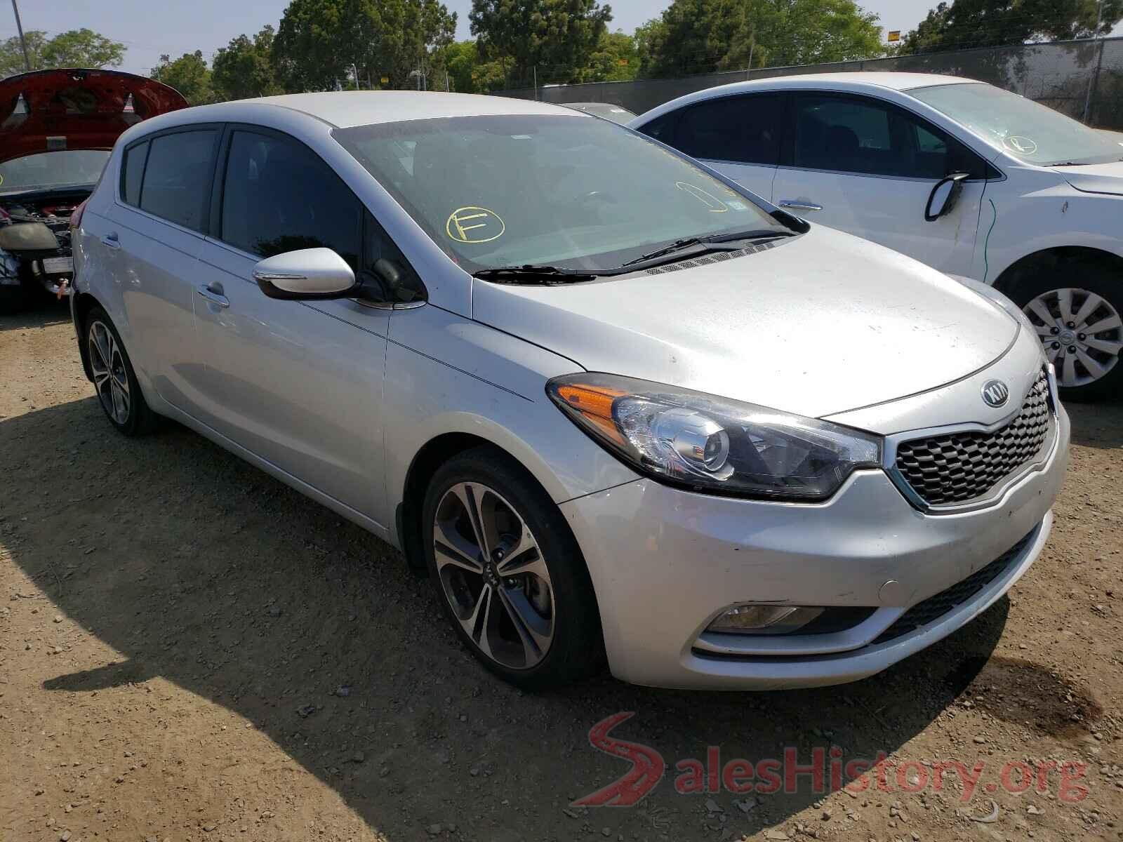 KNAFX5A82G5507127 2016 KIA FORTE