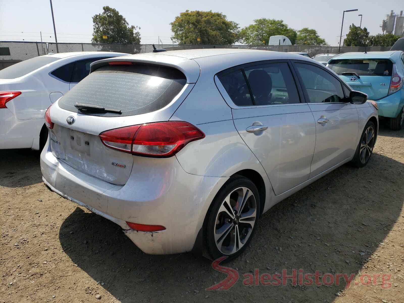 KNAFX5A82G5507127 2016 KIA FORTE