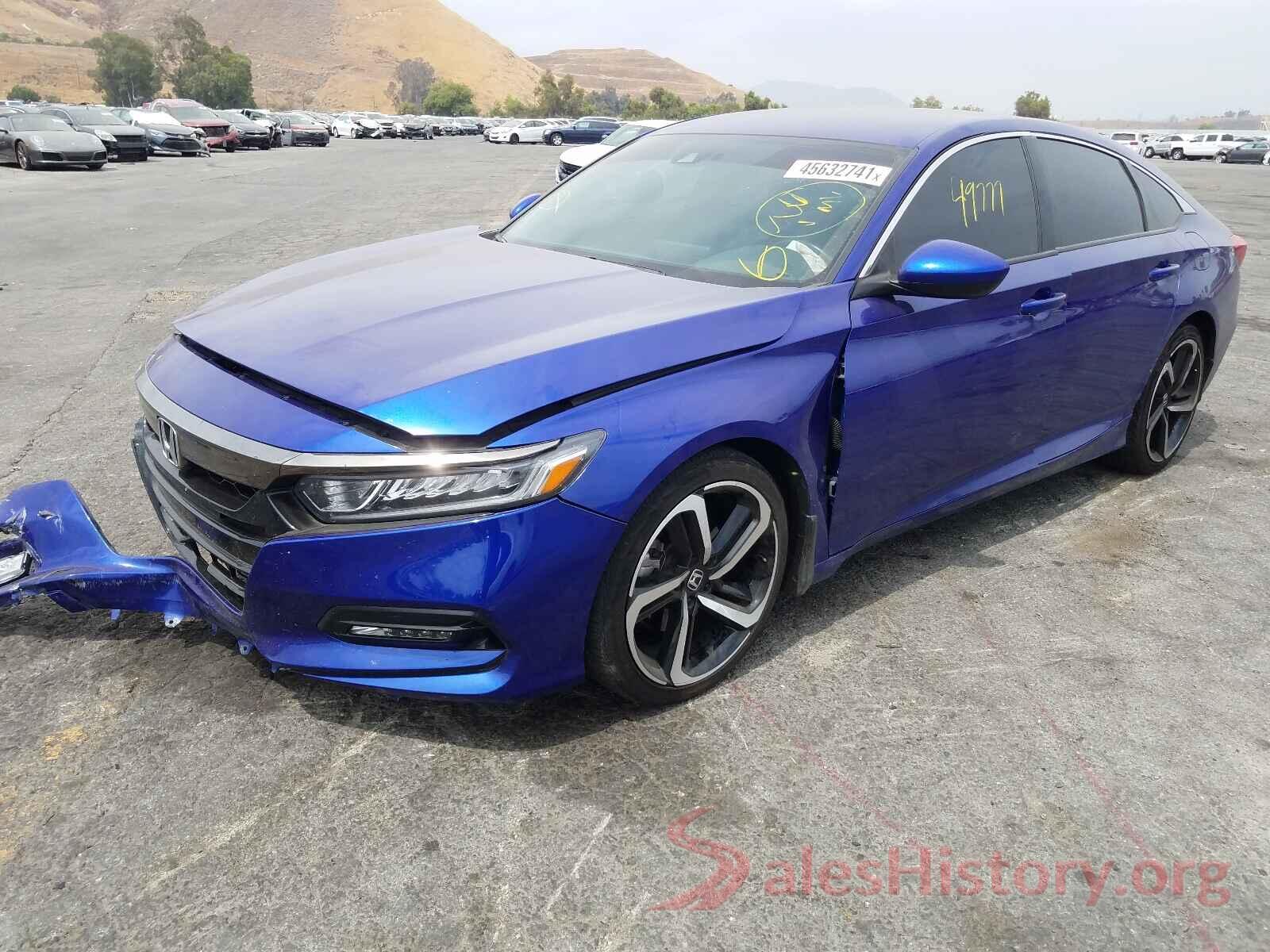 1HGCV1F30KA153823 2019 HONDA ACCORD