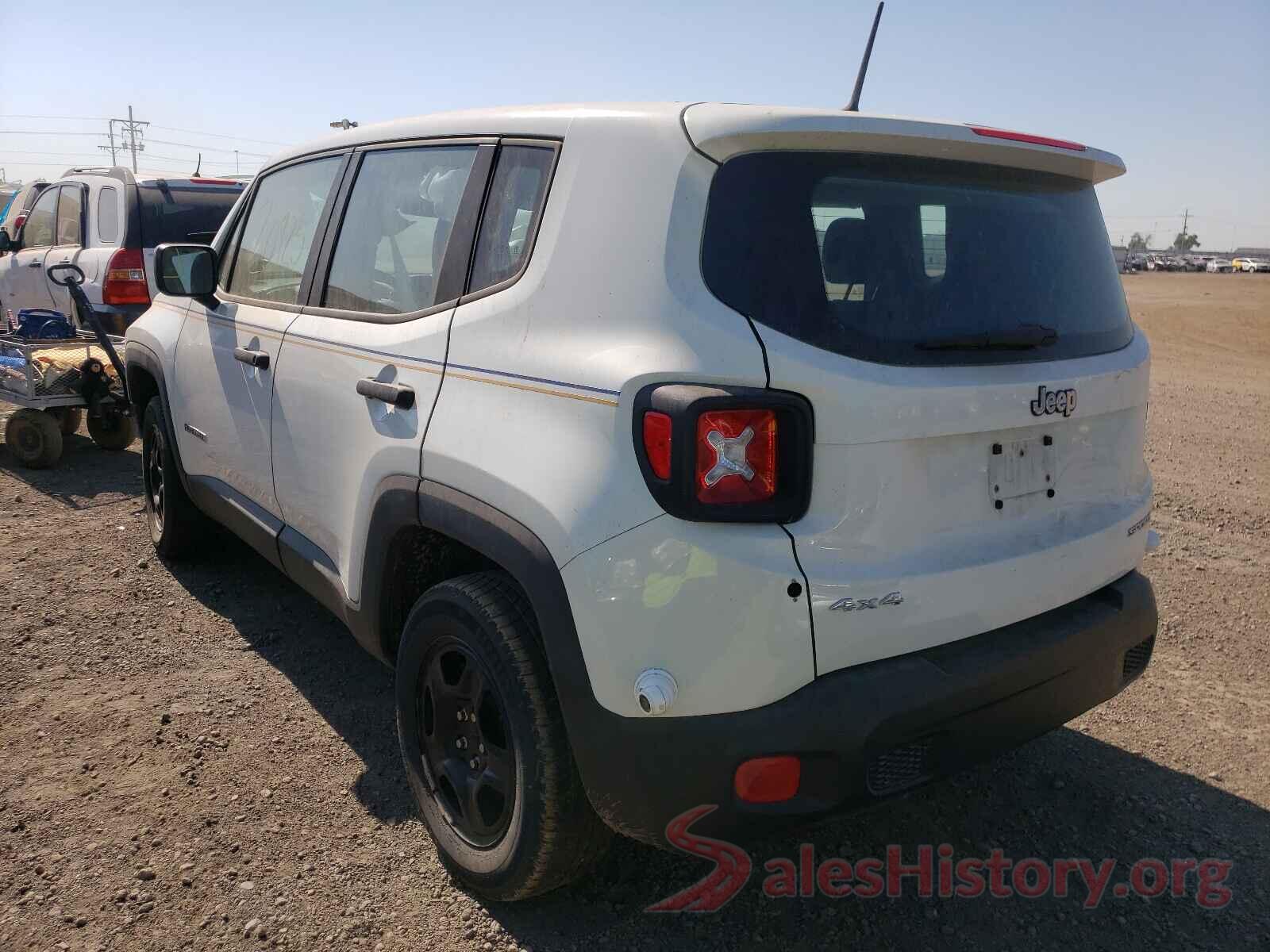 ZACCJBAB4HPF31732 2017 JEEP RENEGADE