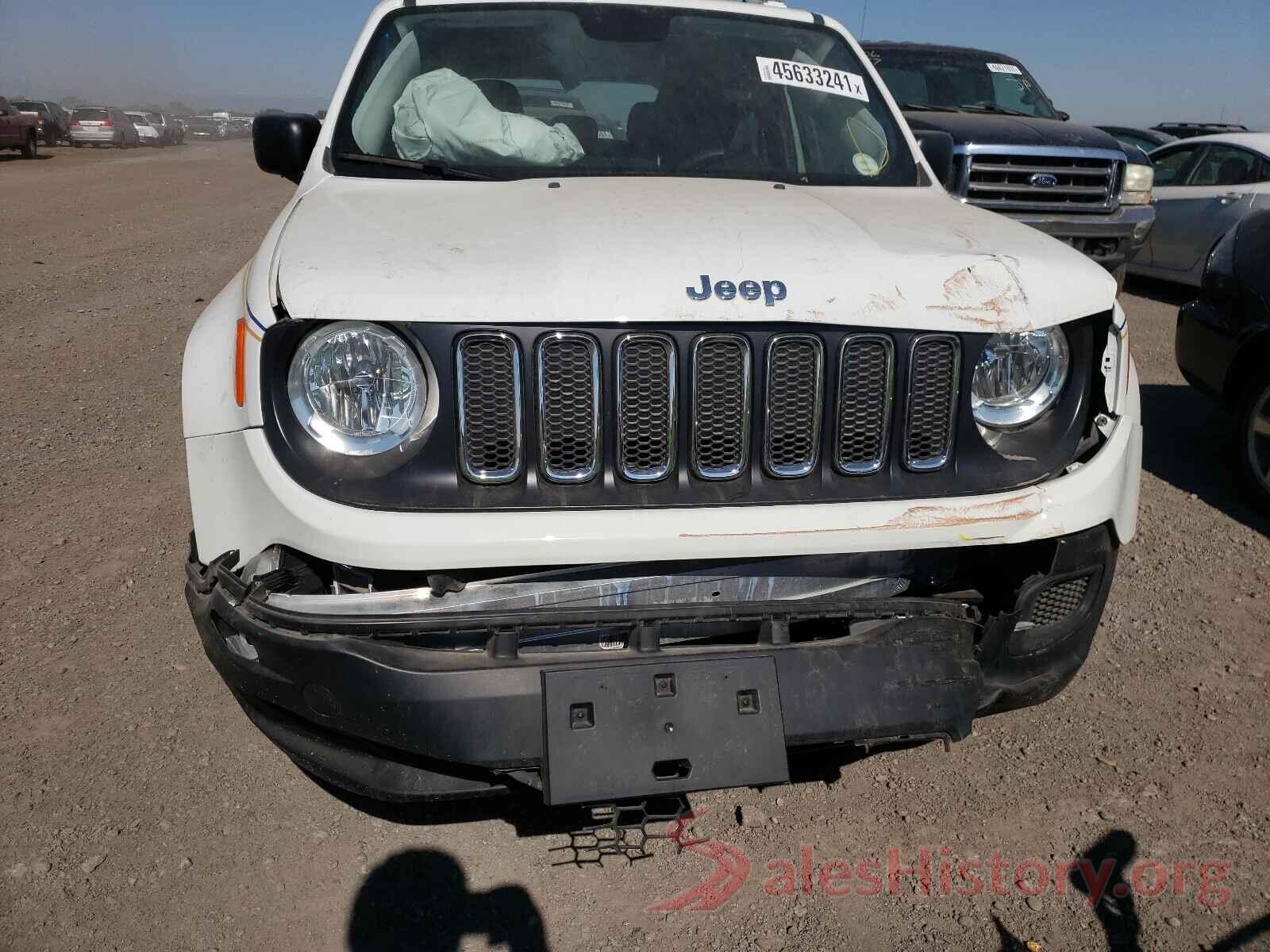 ZACCJBAB4HPF31732 2017 JEEP RENEGADE