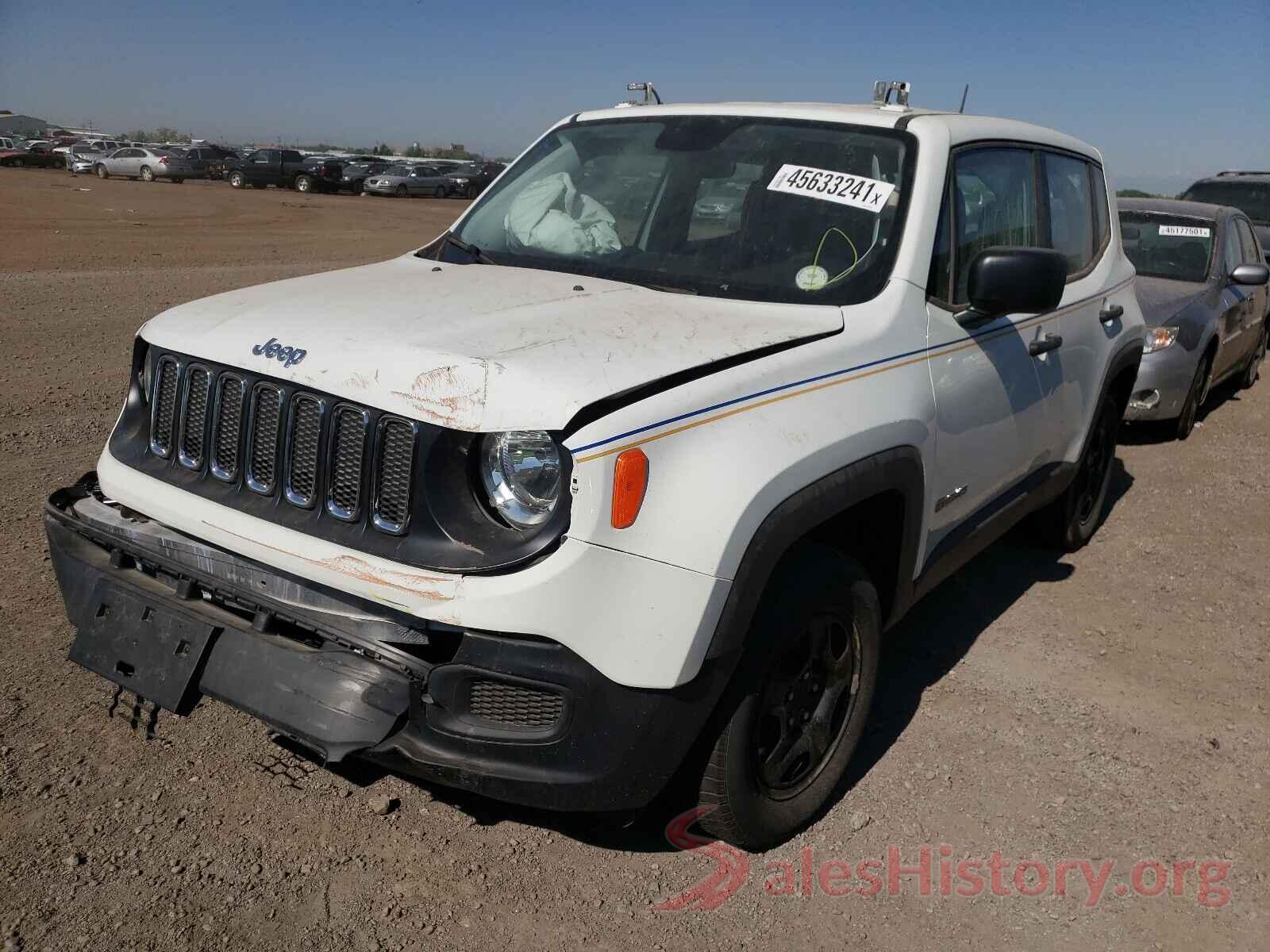 ZACCJBAB4HPF31732 2017 JEEP RENEGADE