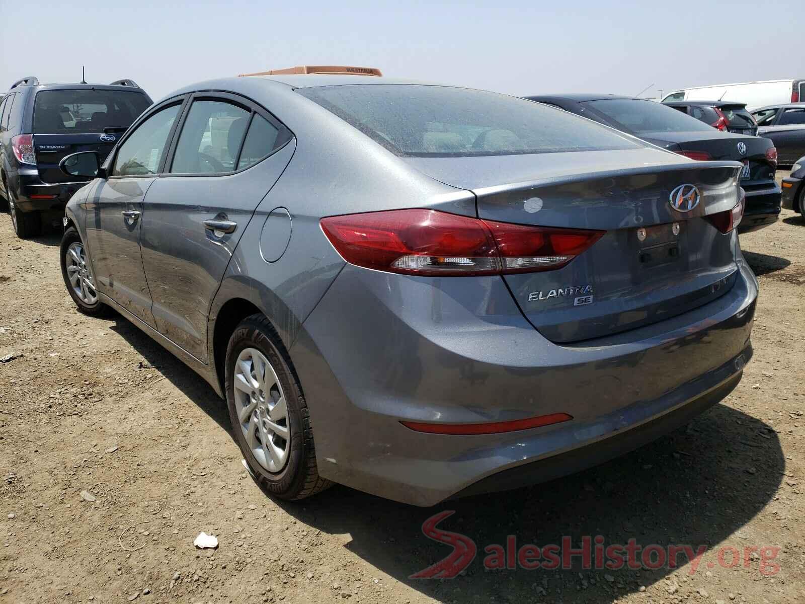 KMHD74LF2JU611089 2018 HYUNDAI ELANTRA