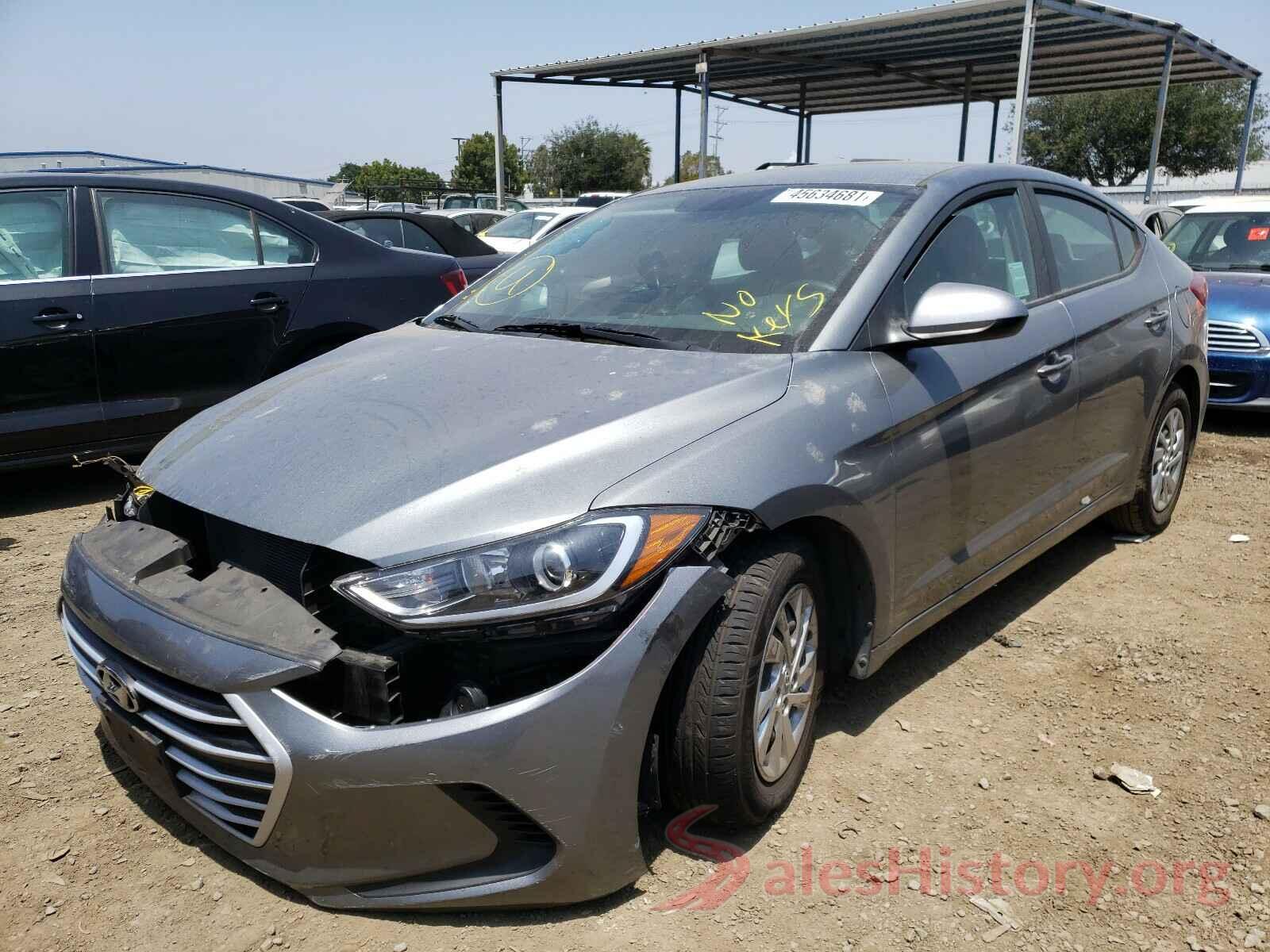 KMHD74LF2JU611089 2018 HYUNDAI ELANTRA