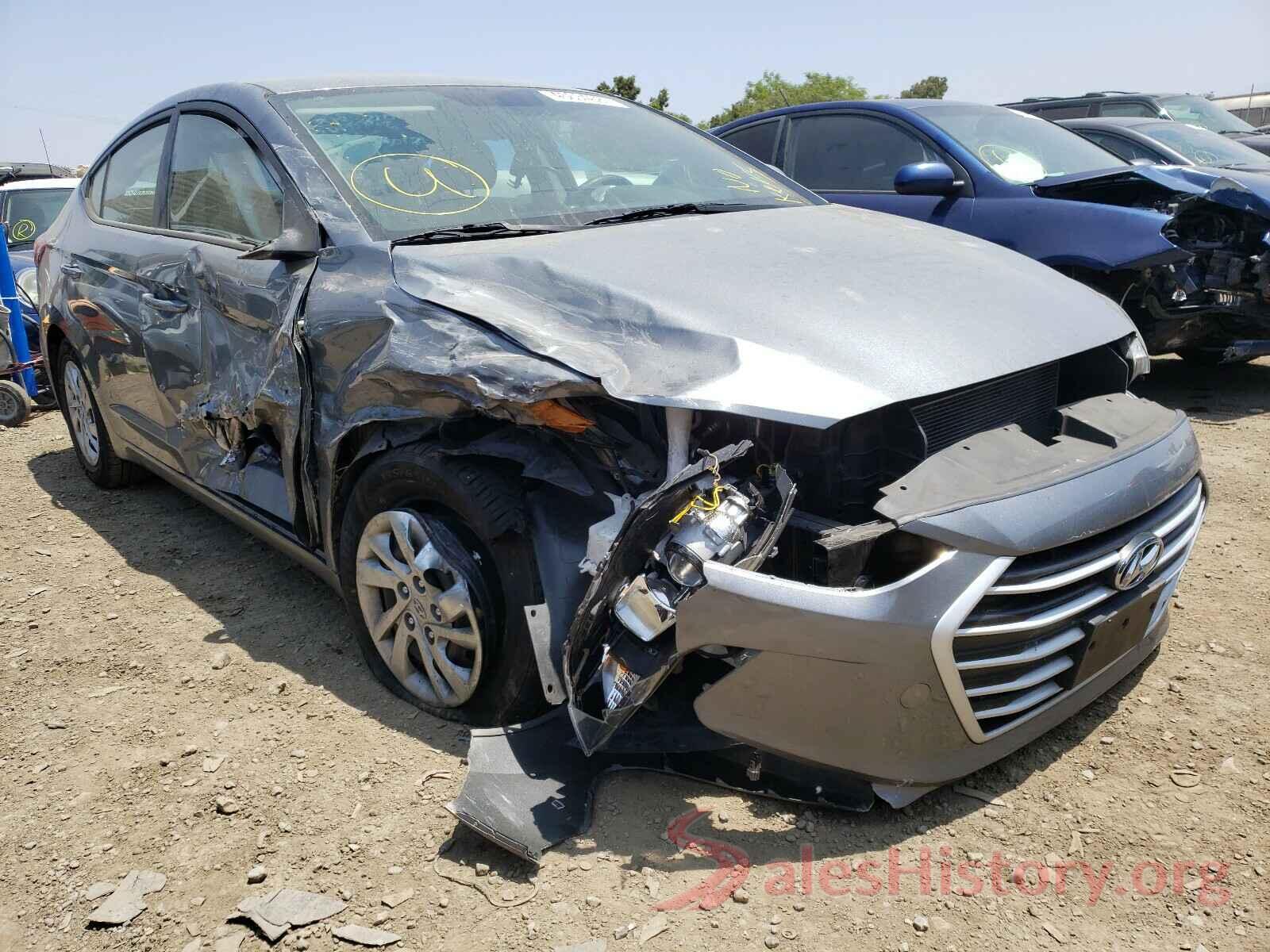 KMHD74LF2JU611089 2018 HYUNDAI ELANTRA