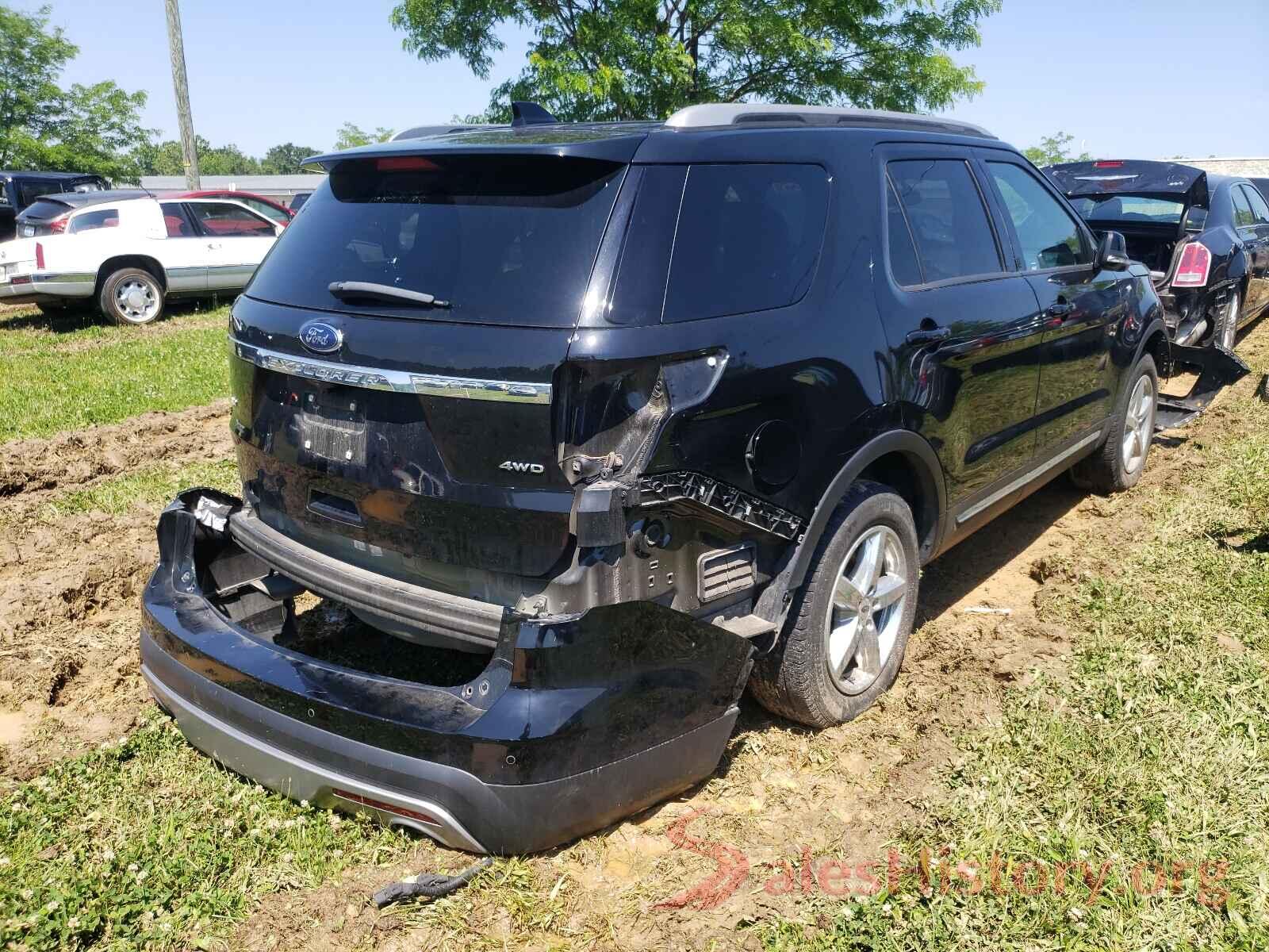 1FM5K8D87HGE00702 2017 FORD EXPLORER