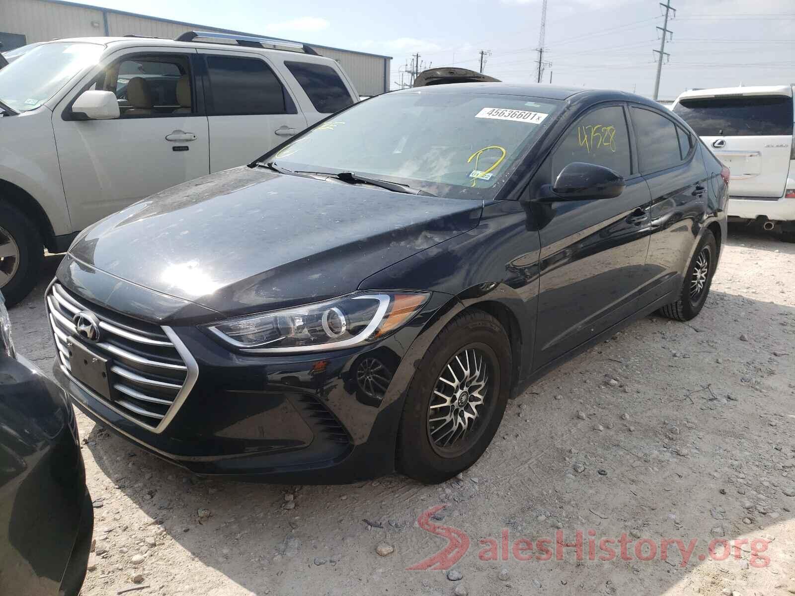 5NPD74LF1JH390017 2018 HYUNDAI ELANTRA