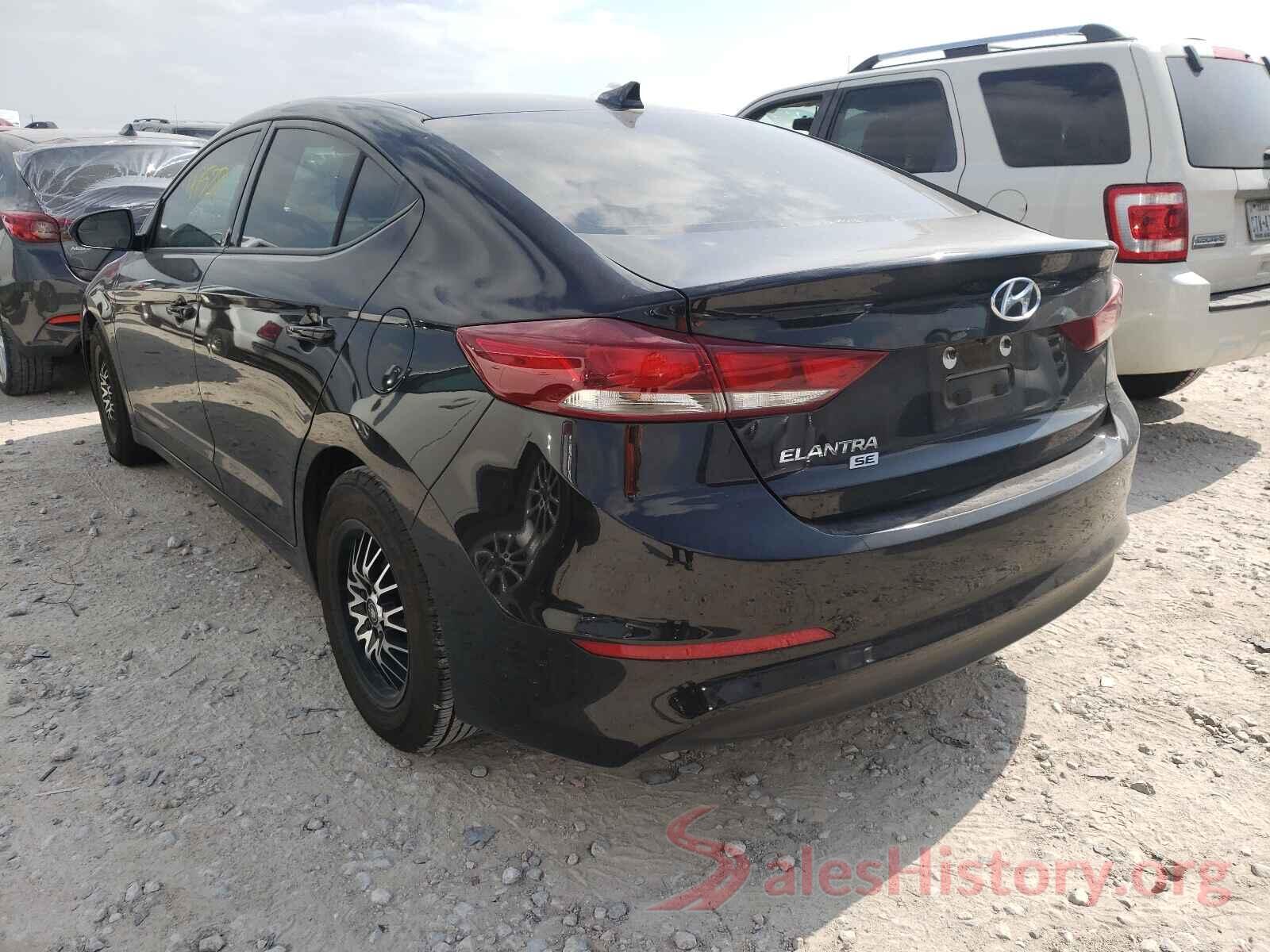 5NPD74LF1JH390017 2018 HYUNDAI ELANTRA