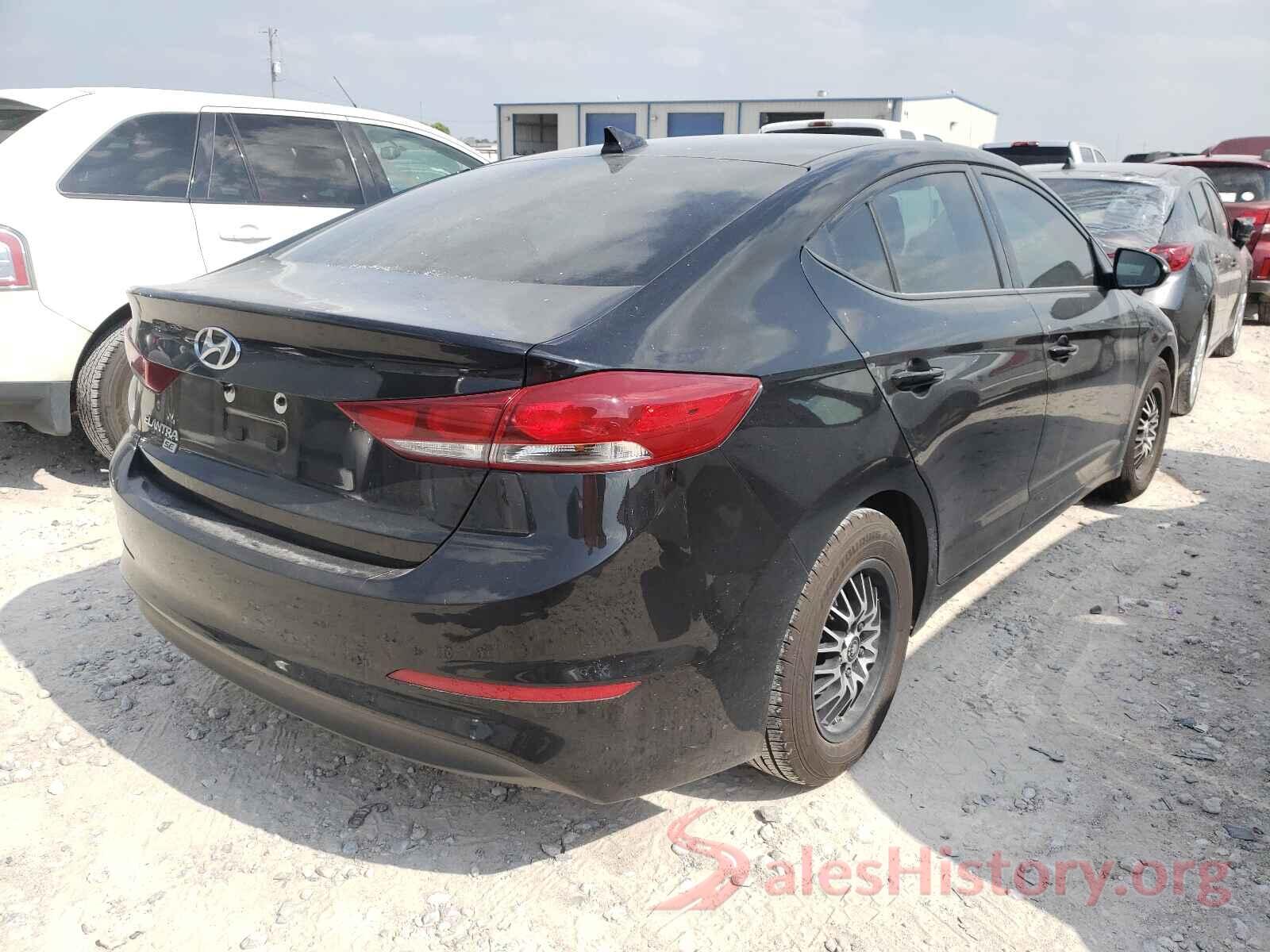 5NPD74LF1JH390017 2018 HYUNDAI ELANTRA