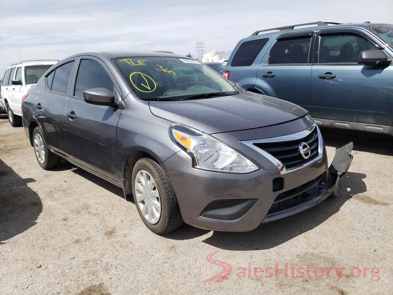 3N1CN7AP8KL810570 2019 NISSAN VERSA