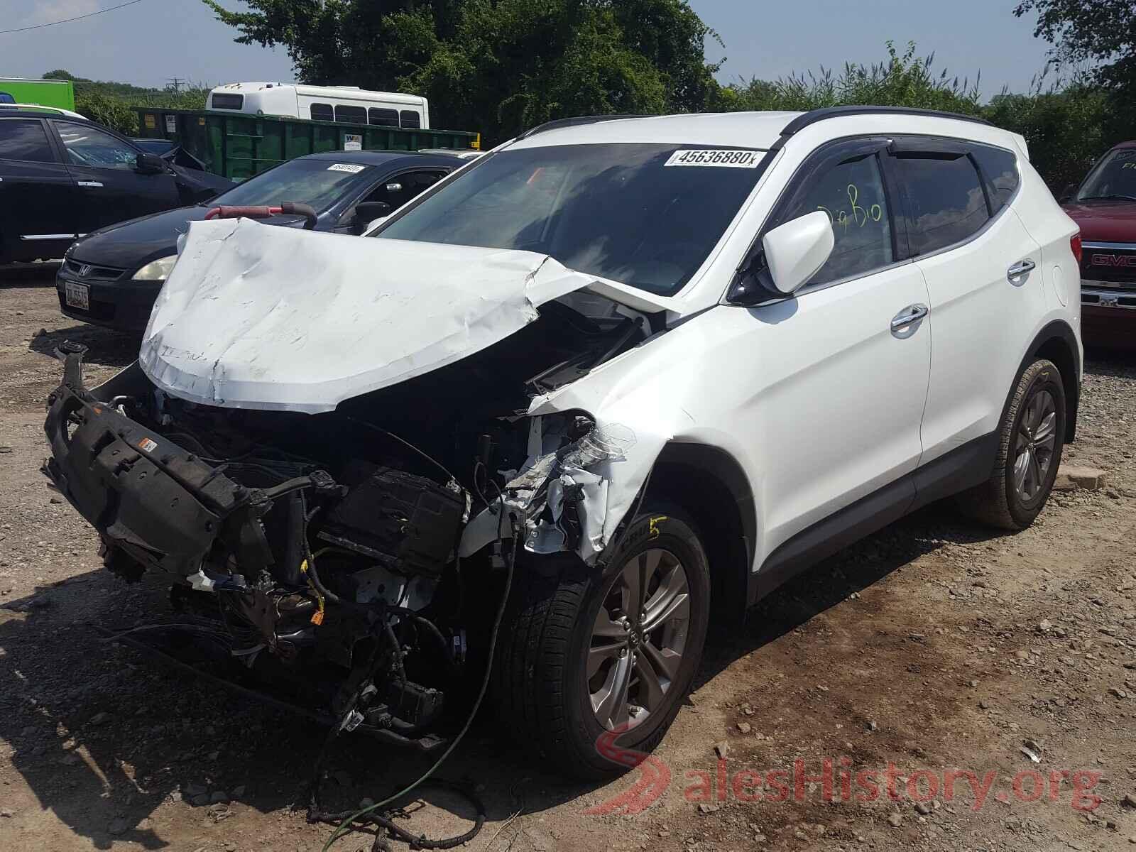 5XYZUDLBXGG336386 2016 HYUNDAI SANTA FE