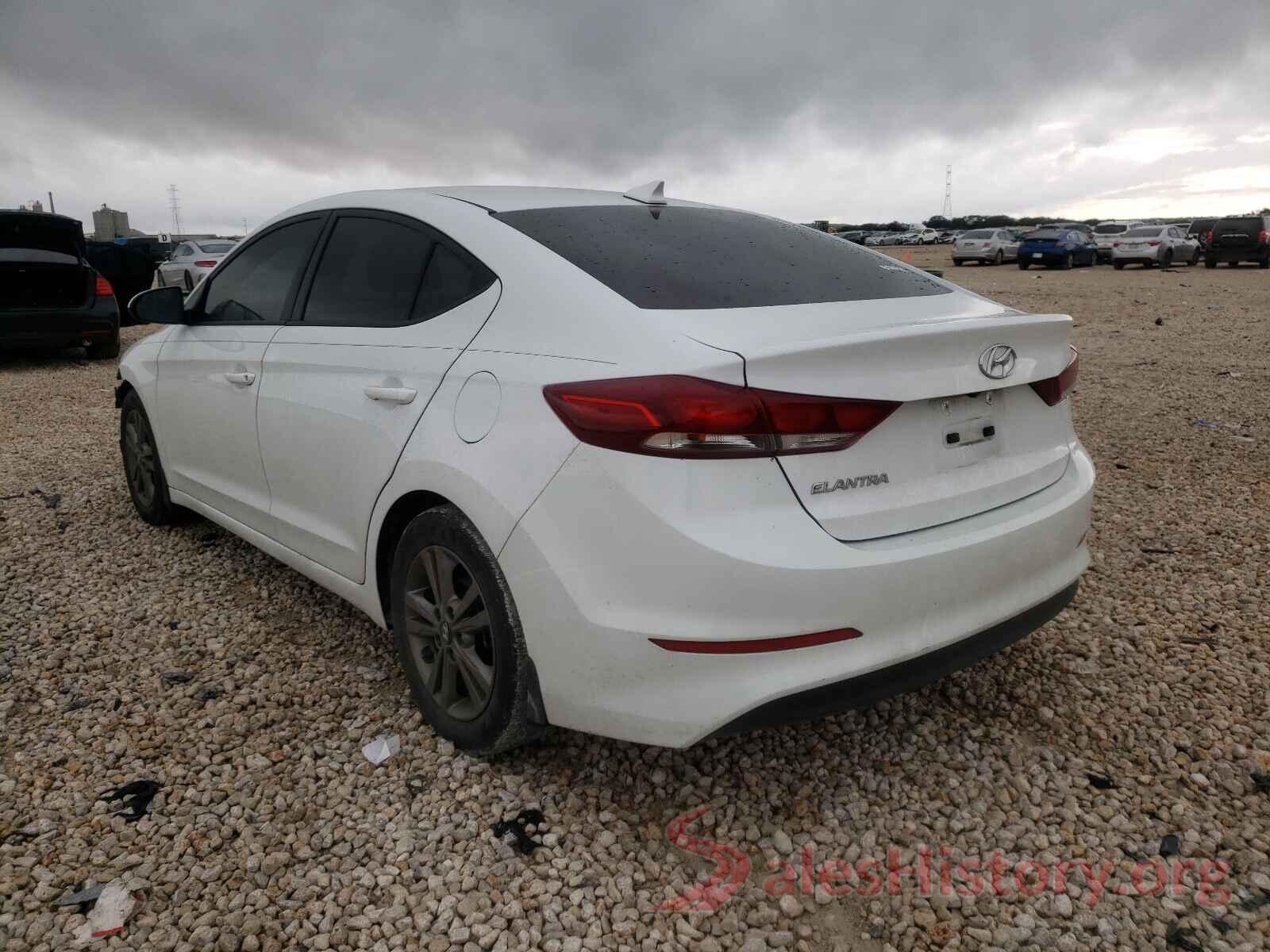 5NPD84LF3JH320323 2018 HYUNDAI ELANTRA