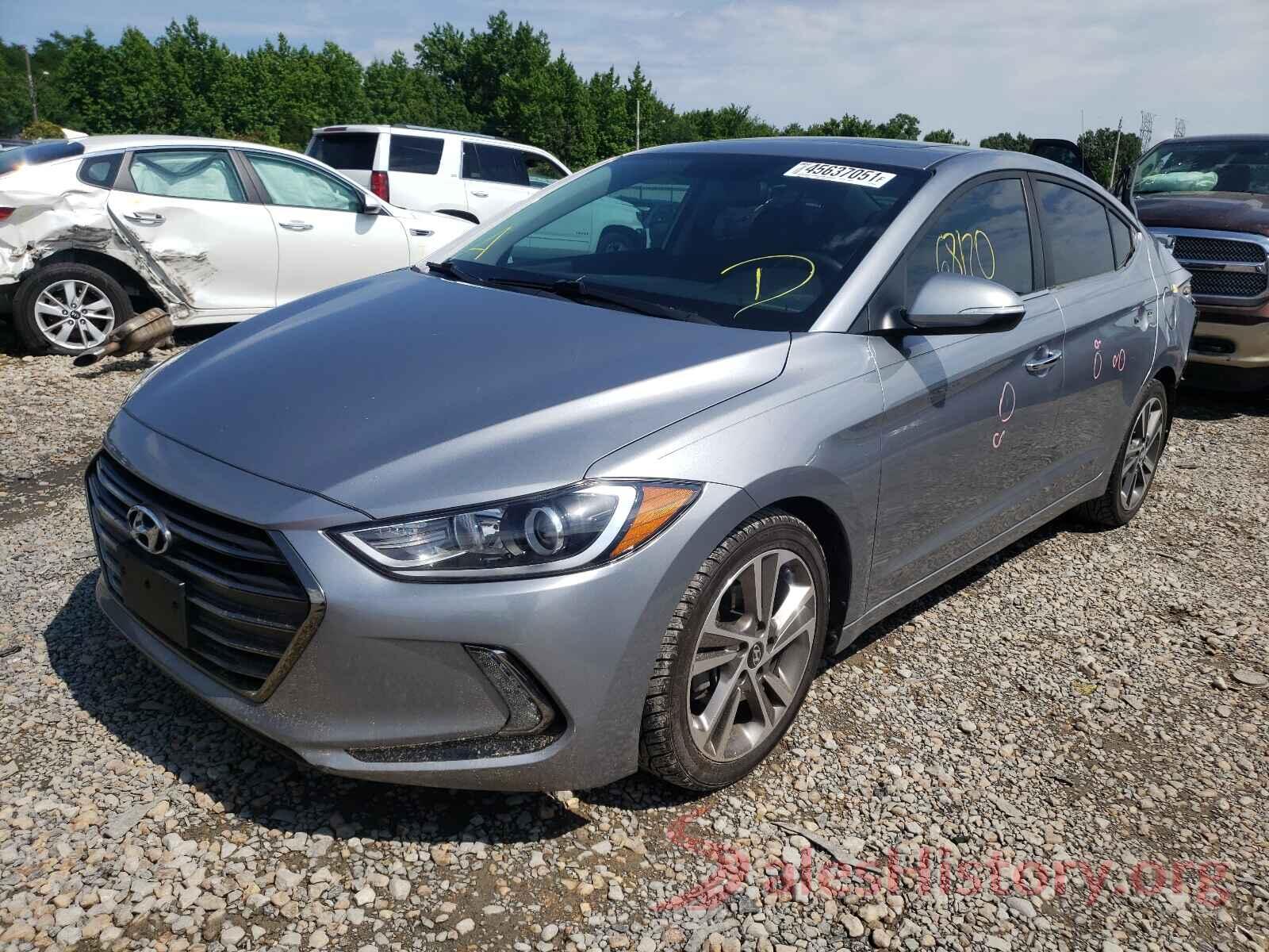 5NPD84LF9HH039489 2017 HYUNDAI ELANTRA