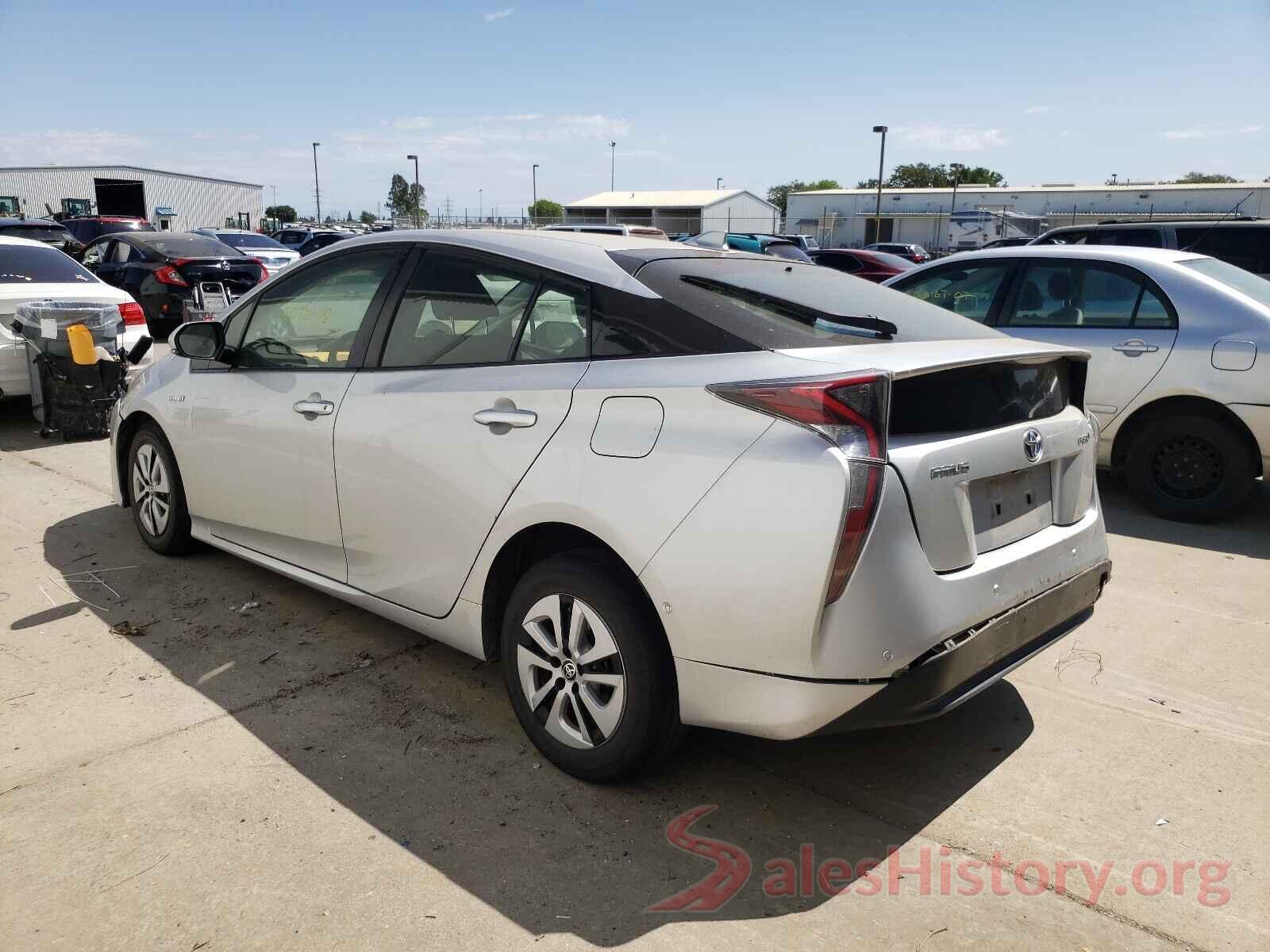 JTDKBRFU3J3593807 2018 TOYOTA PRIUS