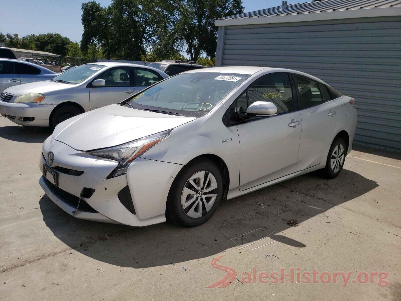 JTDKBRFU3J3593807 2018 TOYOTA PRIUS