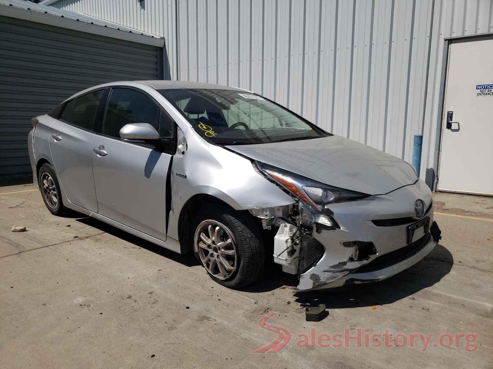 JTDKBRFU3J3593807 2018 TOYOTA PRIUS