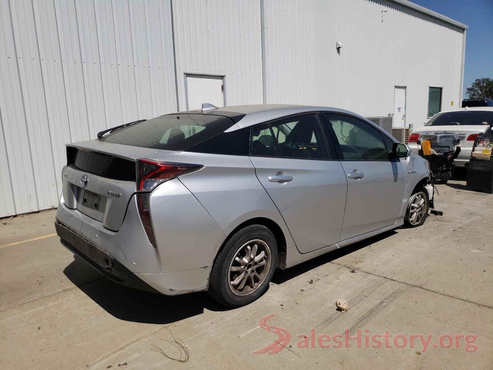 JTDKBRFU3J3593807 2018 TOYOTA PRIUS