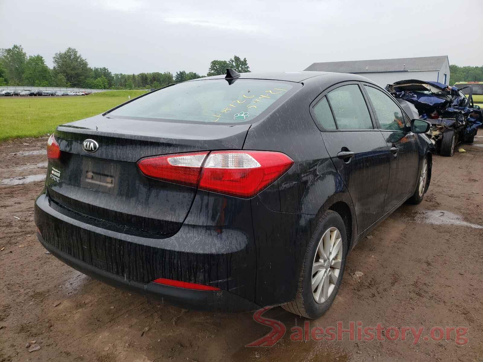 KNAFX4A65G5440368 2016 KIA FORTE