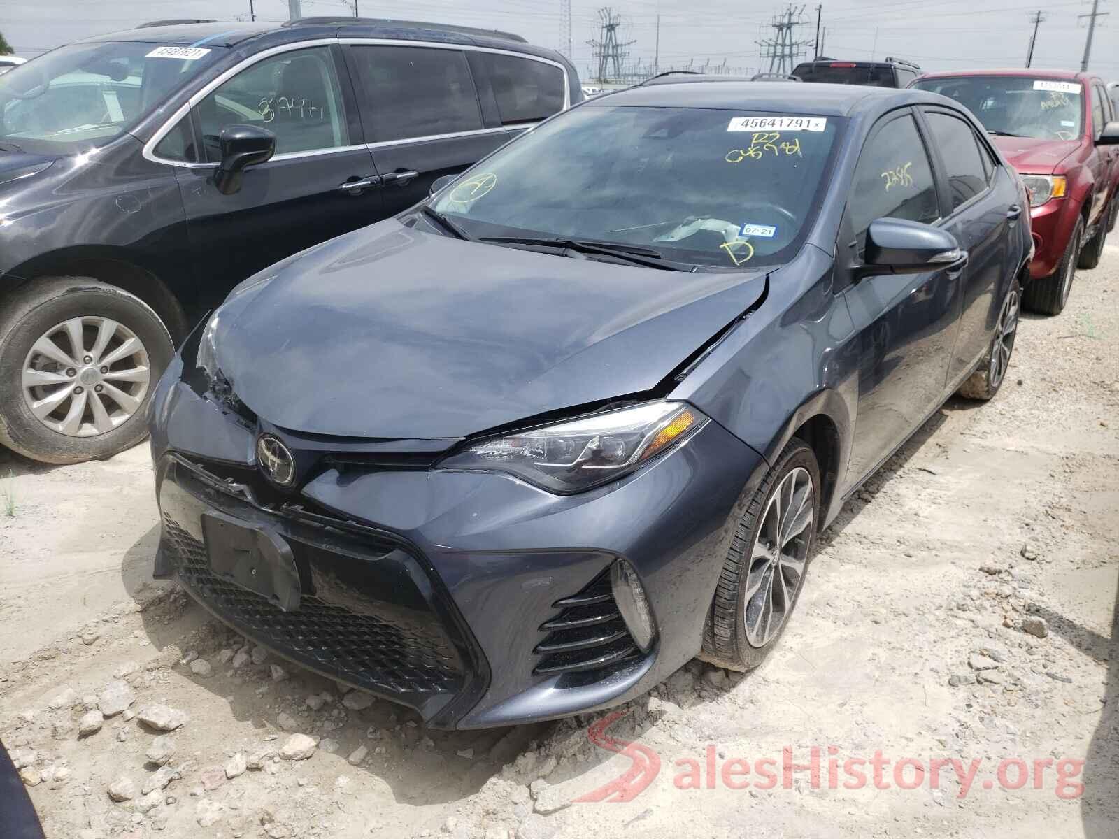 5YFBURHE7HP645781 2017 TOYOTA COROLLA