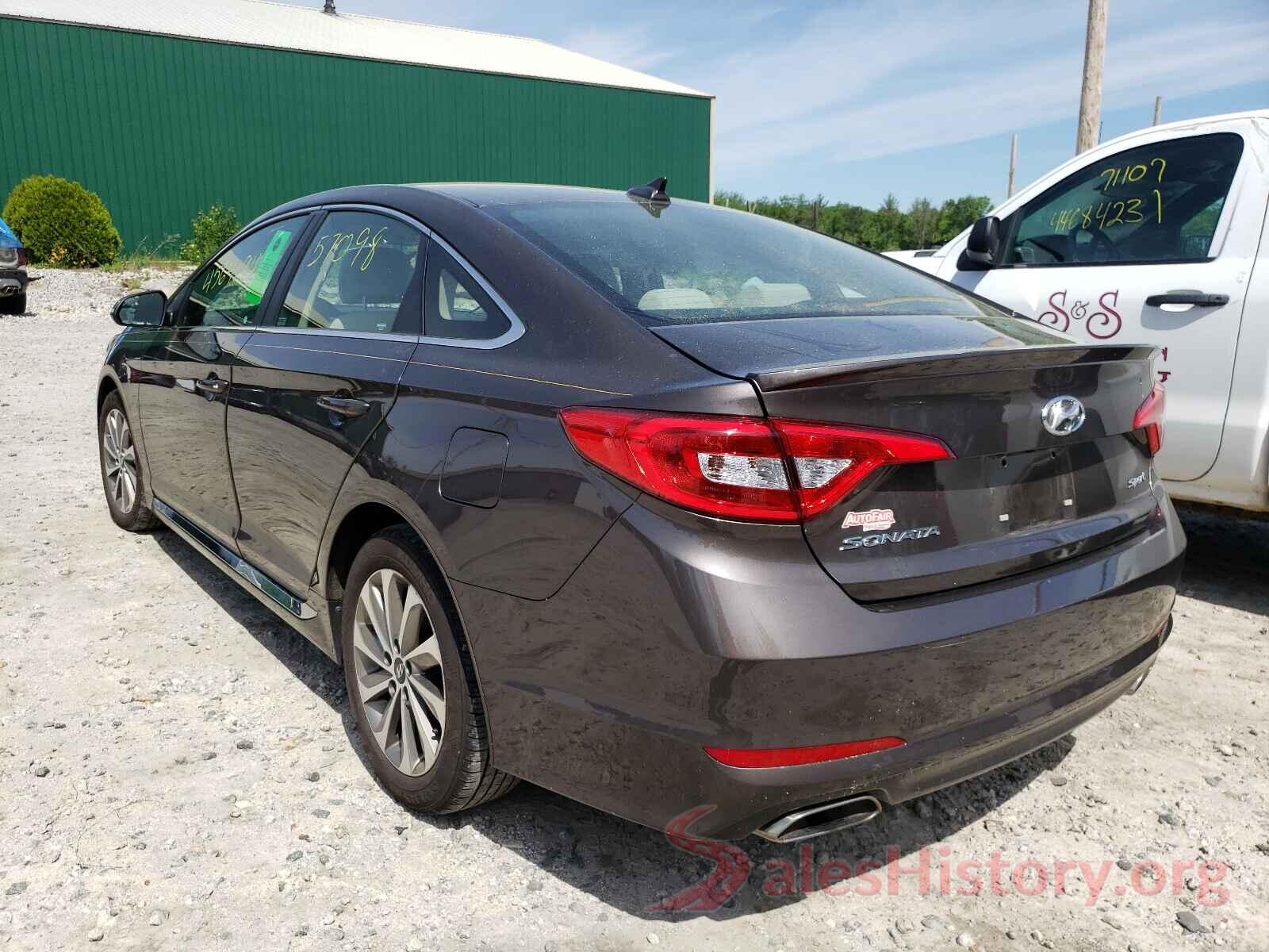 5NPE34AF2GH435302 2016 HYUNDAI SONATA