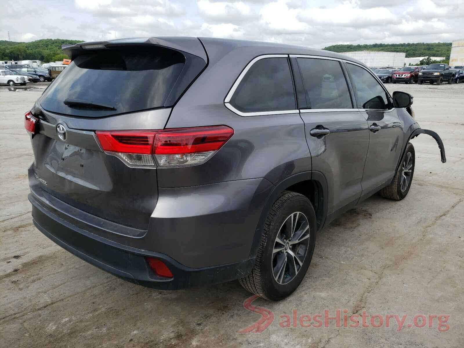 5TDZARFH9KS059862 2019 TOYOTA HIGHLANDER