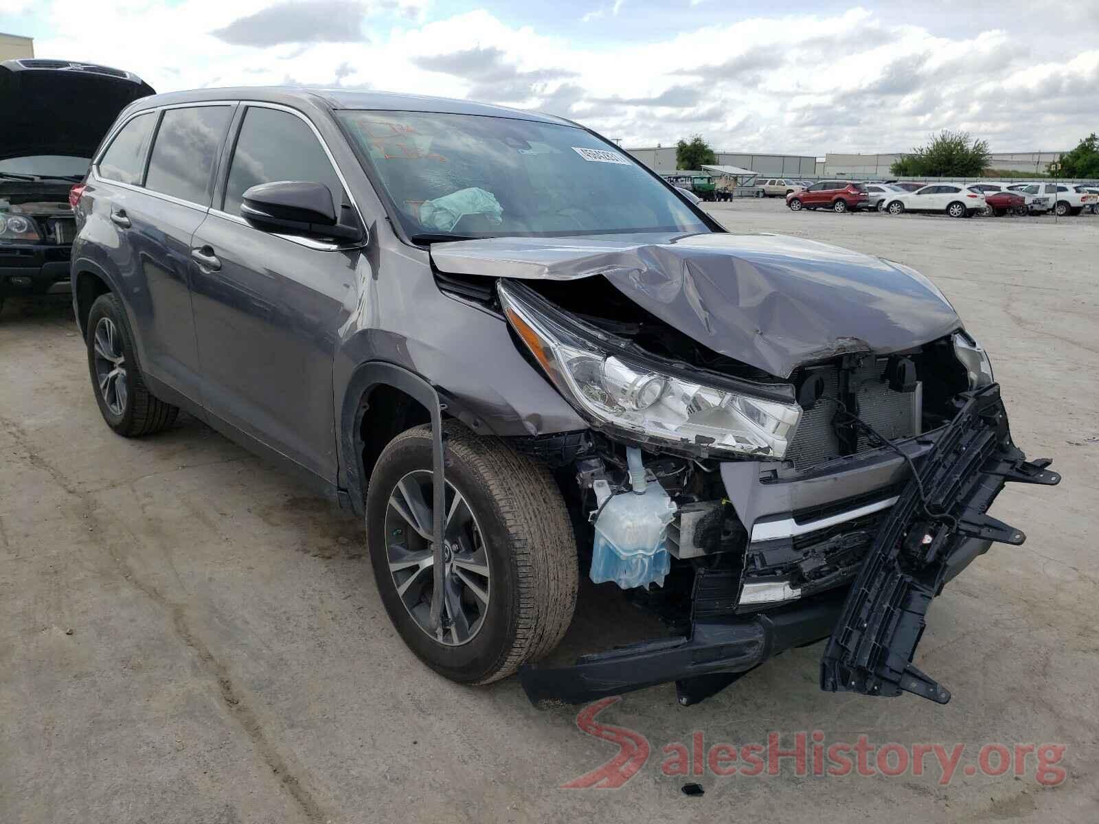 5TDZARFH9KS059862 2019 TOYOTA HIGHLANDER