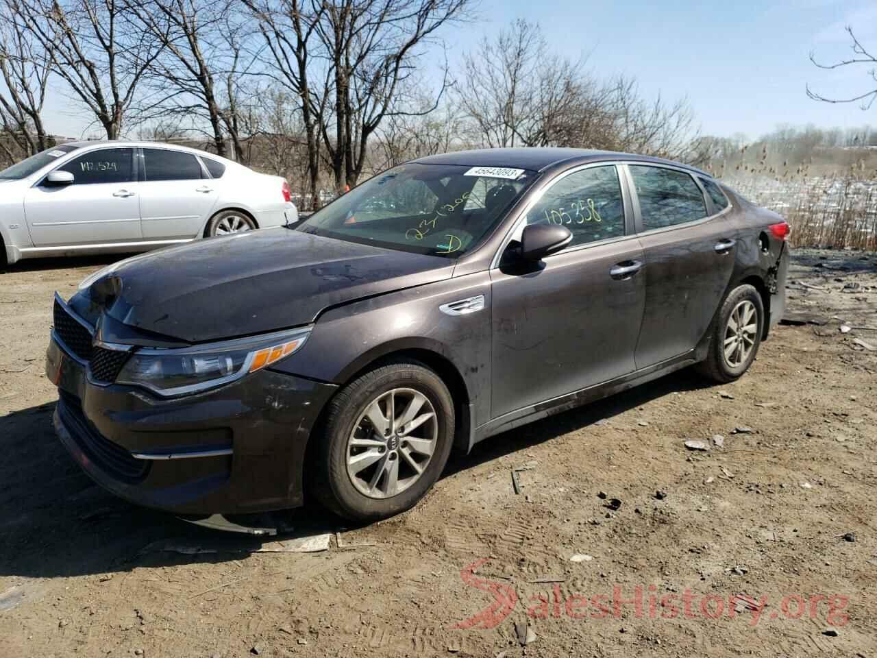 KNAGT4L35J5233621 2018 KIA OPTIMA