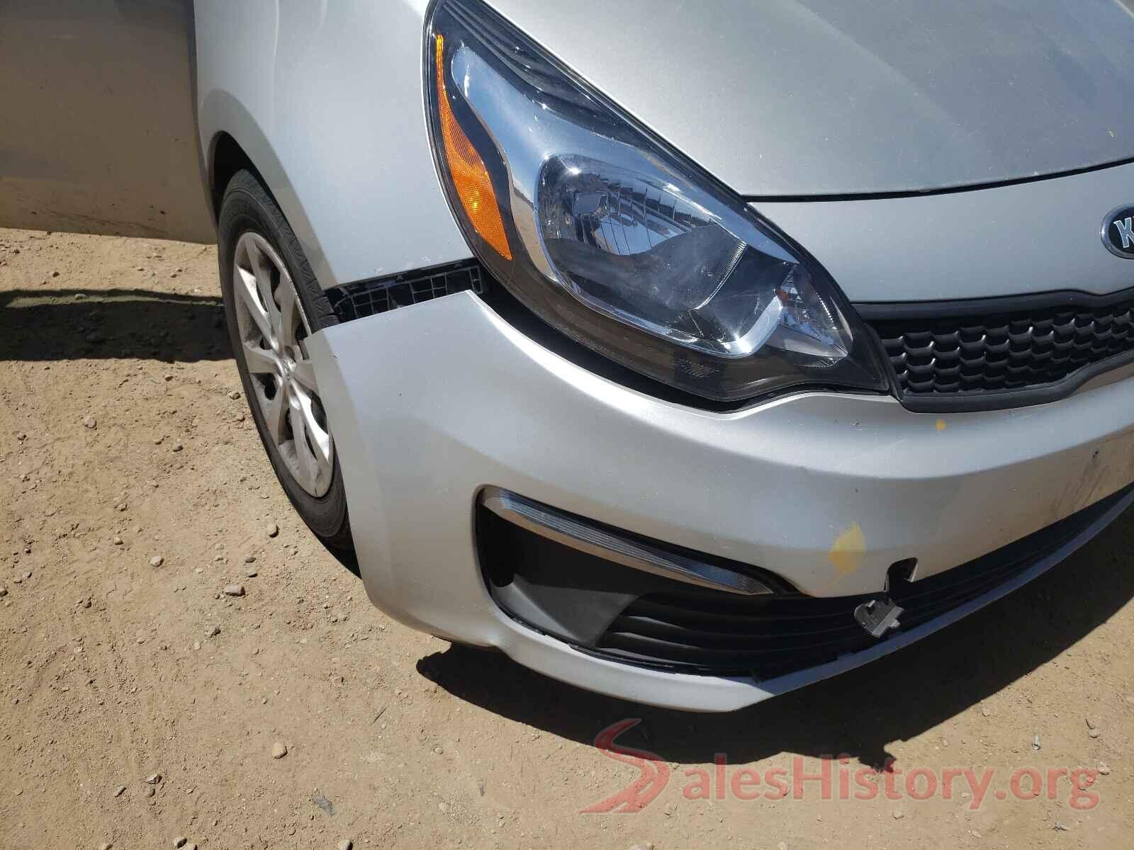 KNADM4A36G6691075 2016 KIA RIO