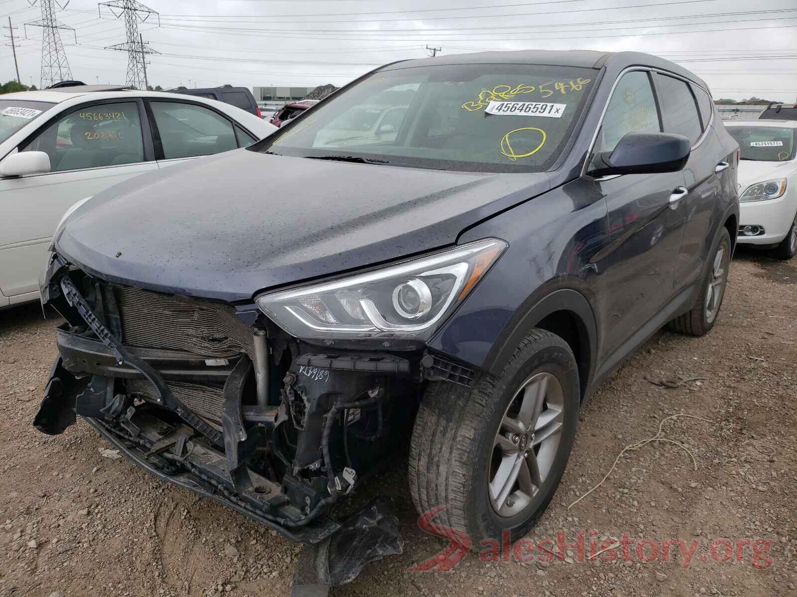 5XYZT3LB1HG435466 2017 HYUNDAI SANTA FE