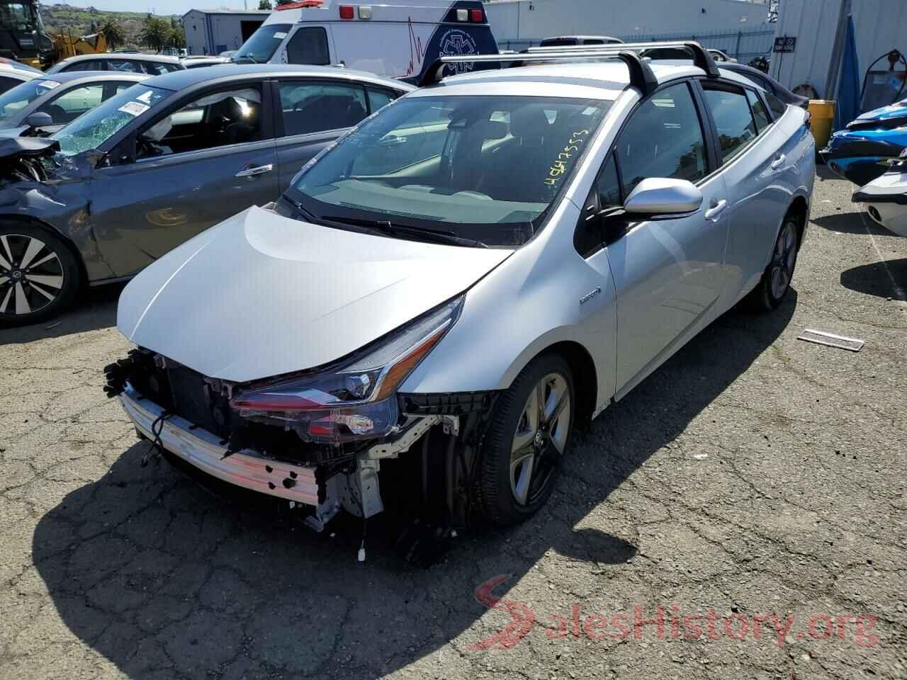 JTDKAMFU9N3172069 2022 TOYOTA PRIUS NIGH