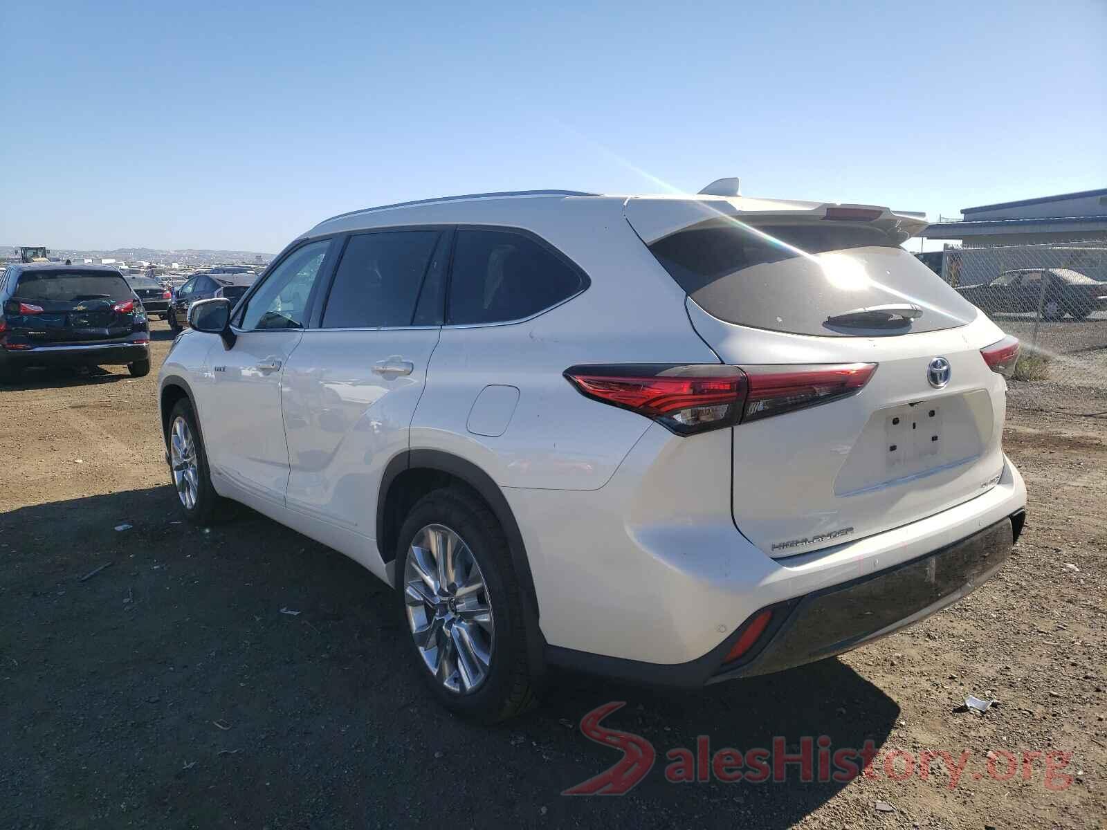 5TDDBRCH7MS022422 2021 TOYOTA HIGHLANDER